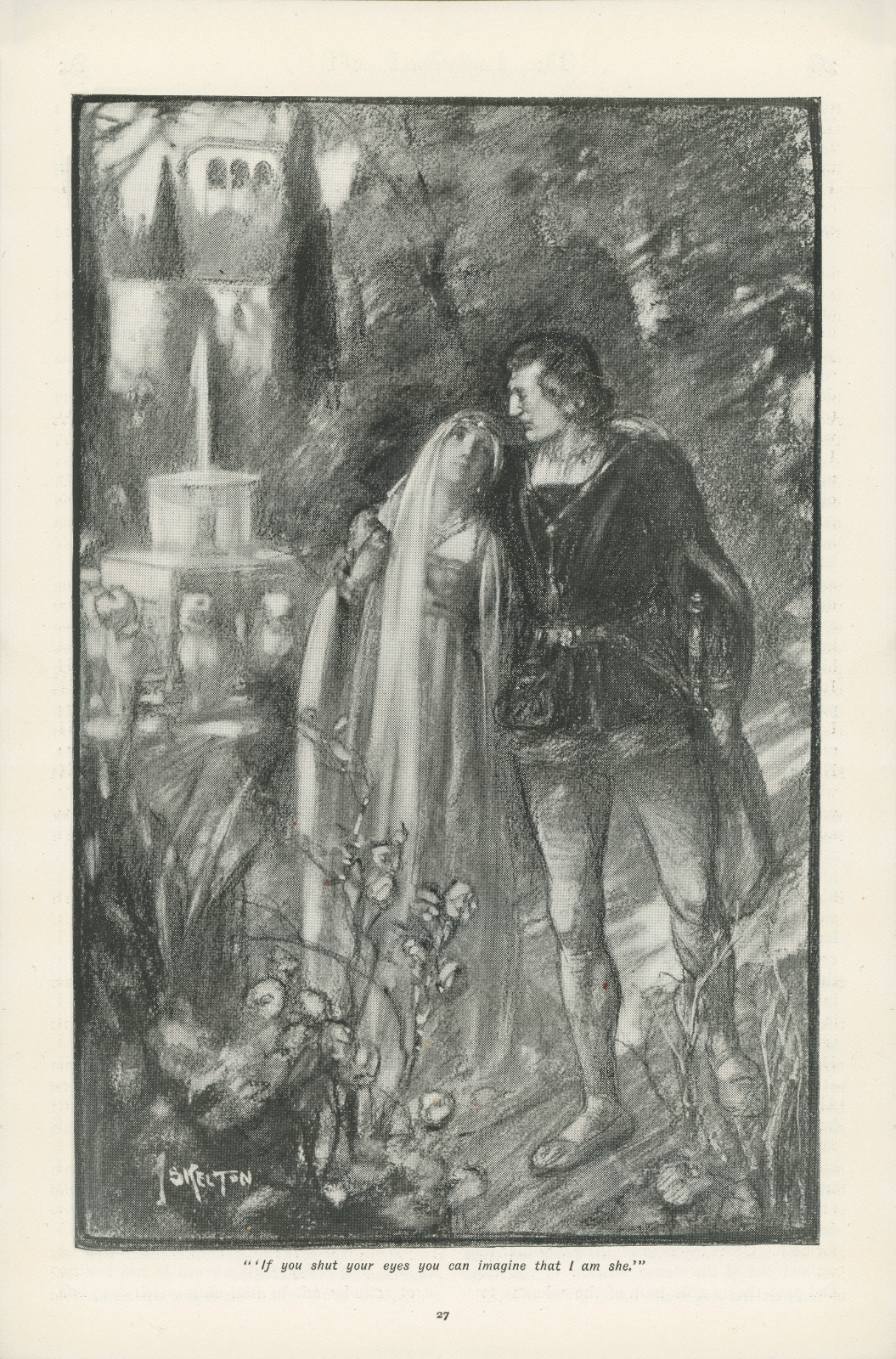 'If you shut your eyes you can imagine that I am she' Ifyouladysrealm27