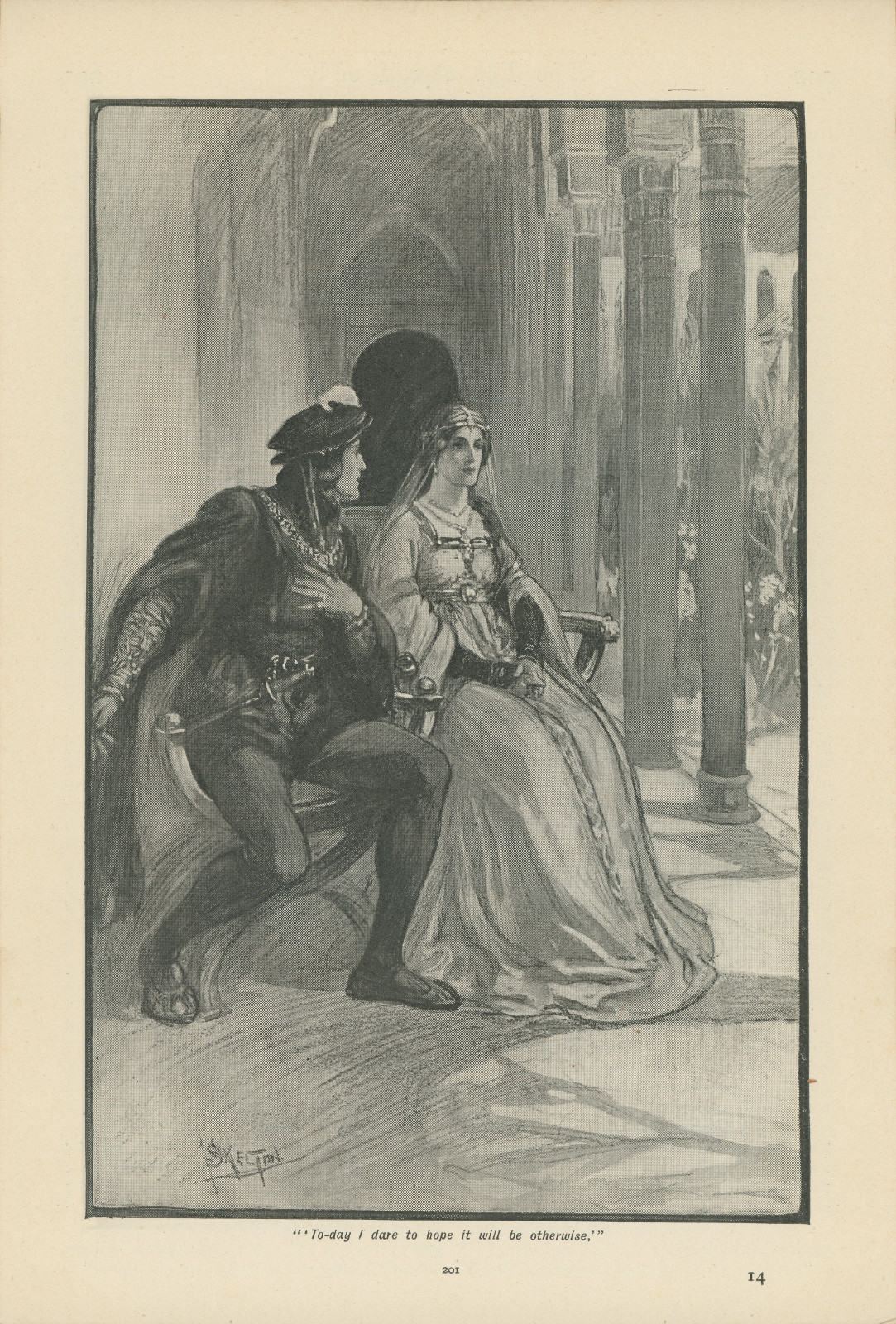 'To-day I dare to hope it will be otherwise' 