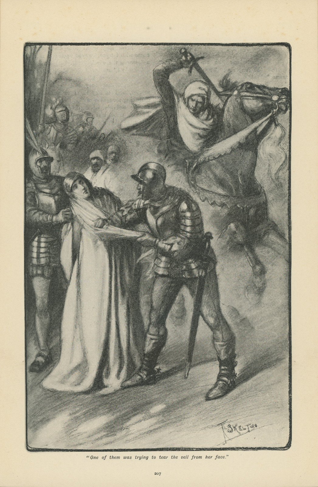 One of them was trying to tear the veil from her face Oneofladysrealm207