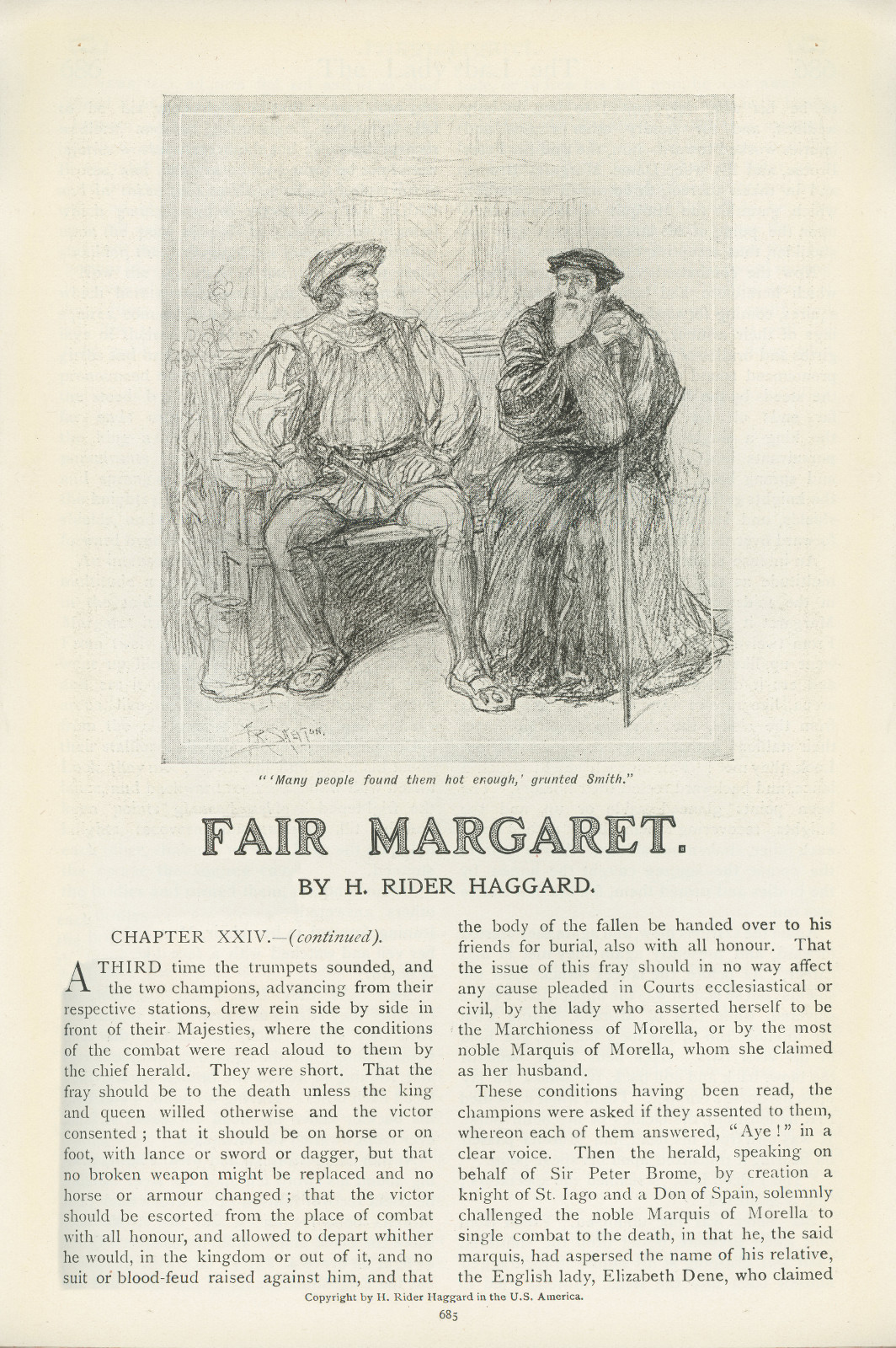 'Many people found them hot enough,' grunted Smith Fairmargaretladysrealm685