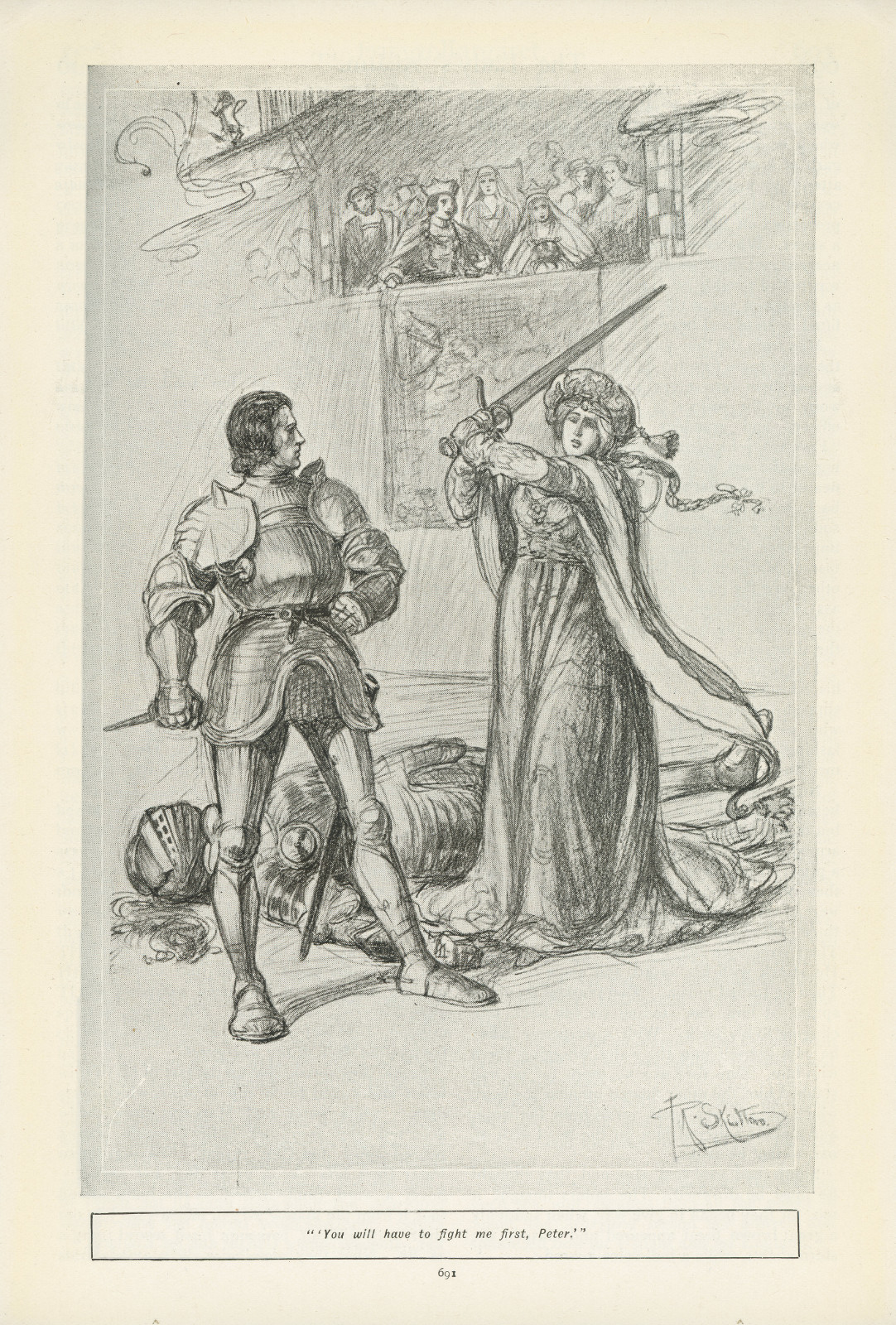 'You will have to fight me first, Peter'