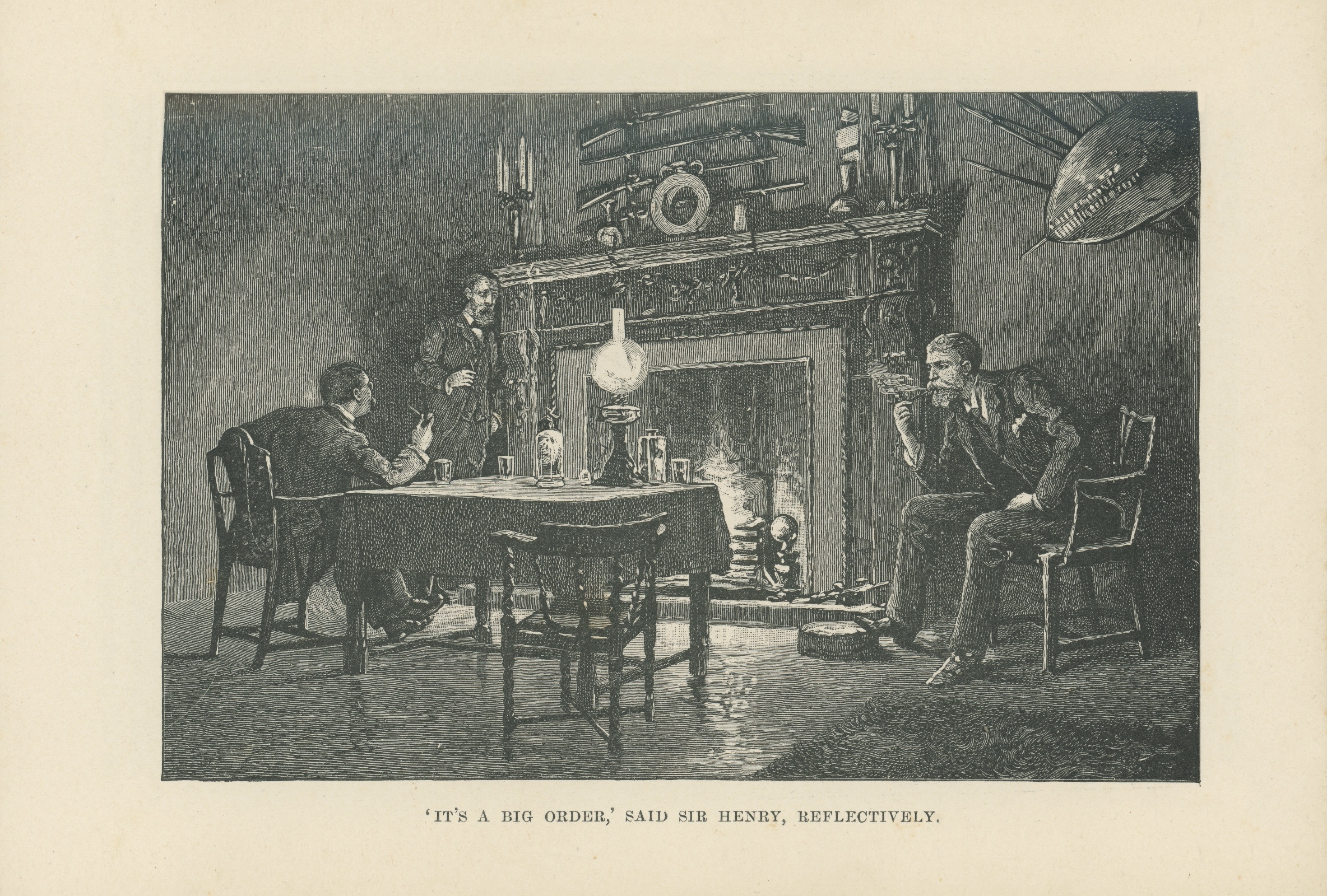 'It's a big order,' said Sir Henry, reflectively