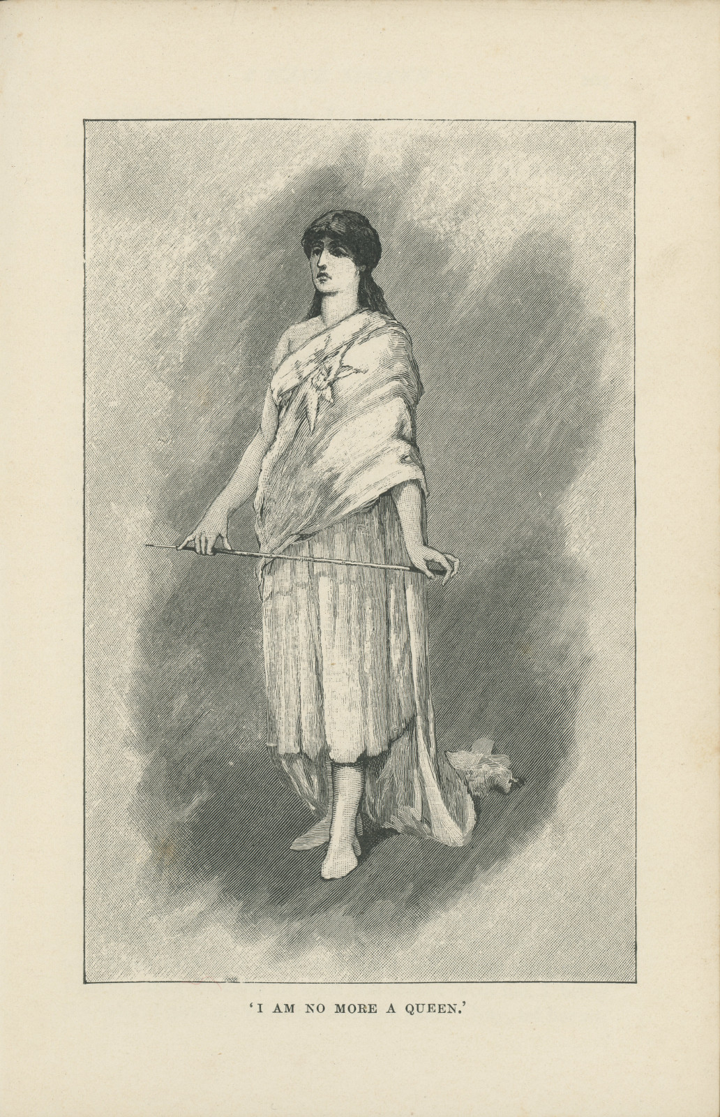 'I am no more a queen'