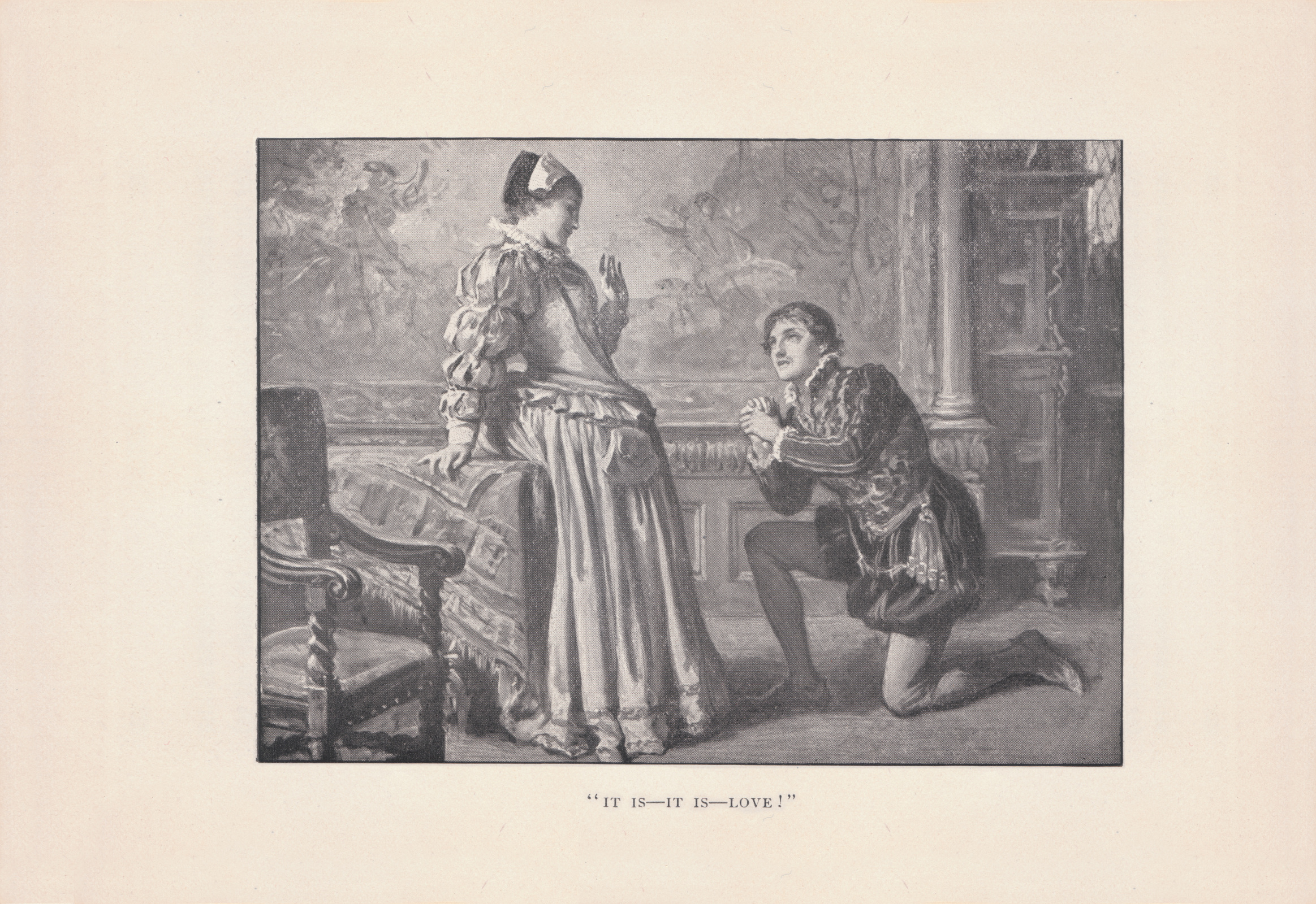 'It is—it is—Love!'