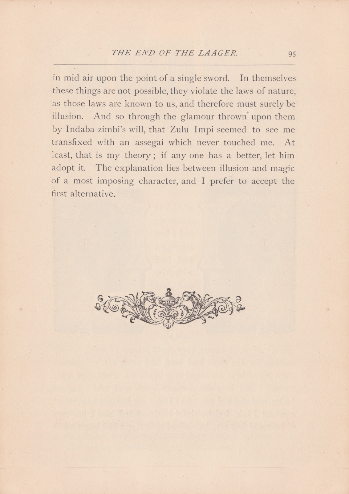 I prefer to accept the first alternative