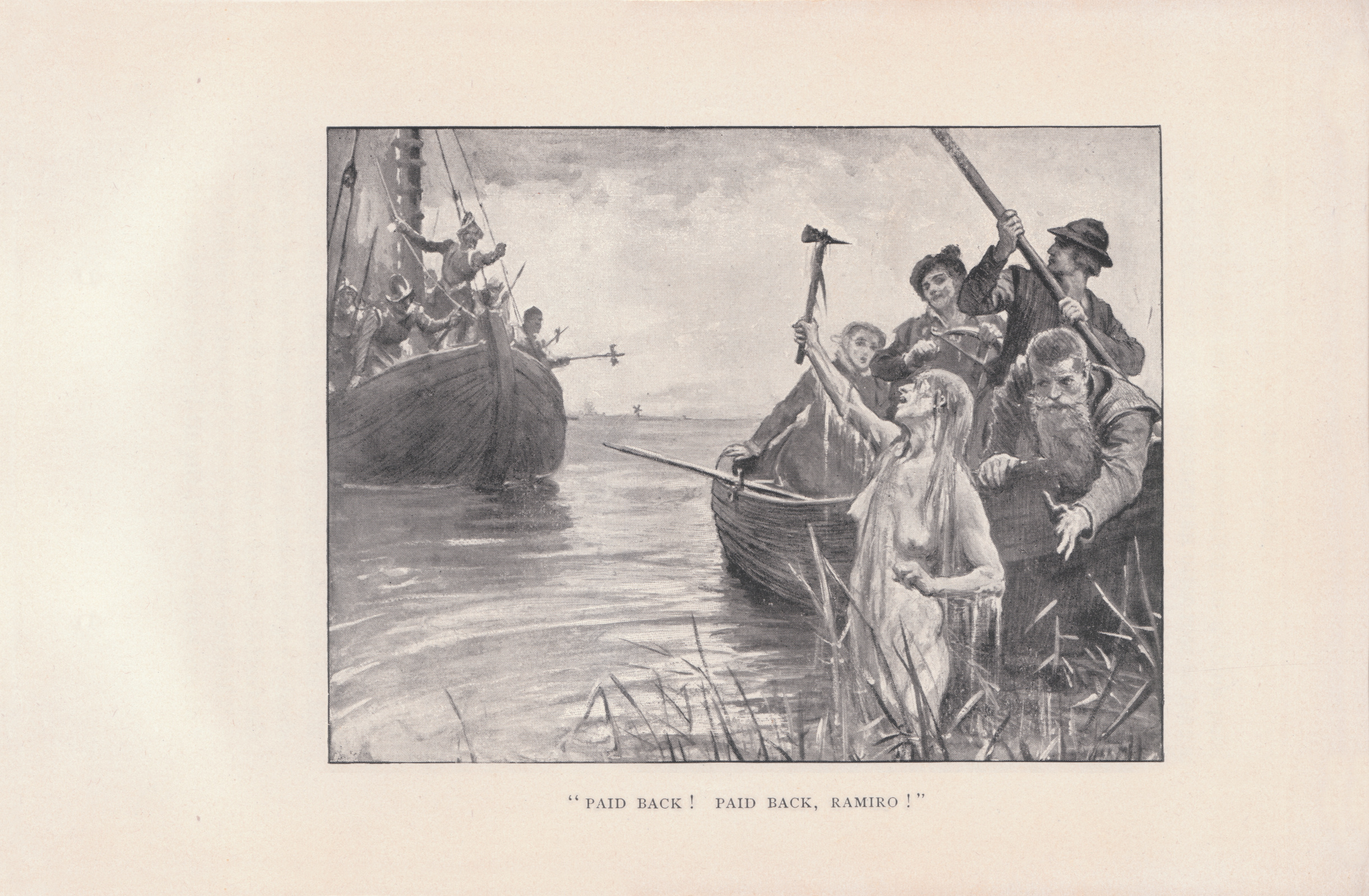 'Paid back! Paid back, Ramiro!'