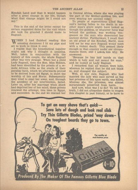 Thin Gillette Blades