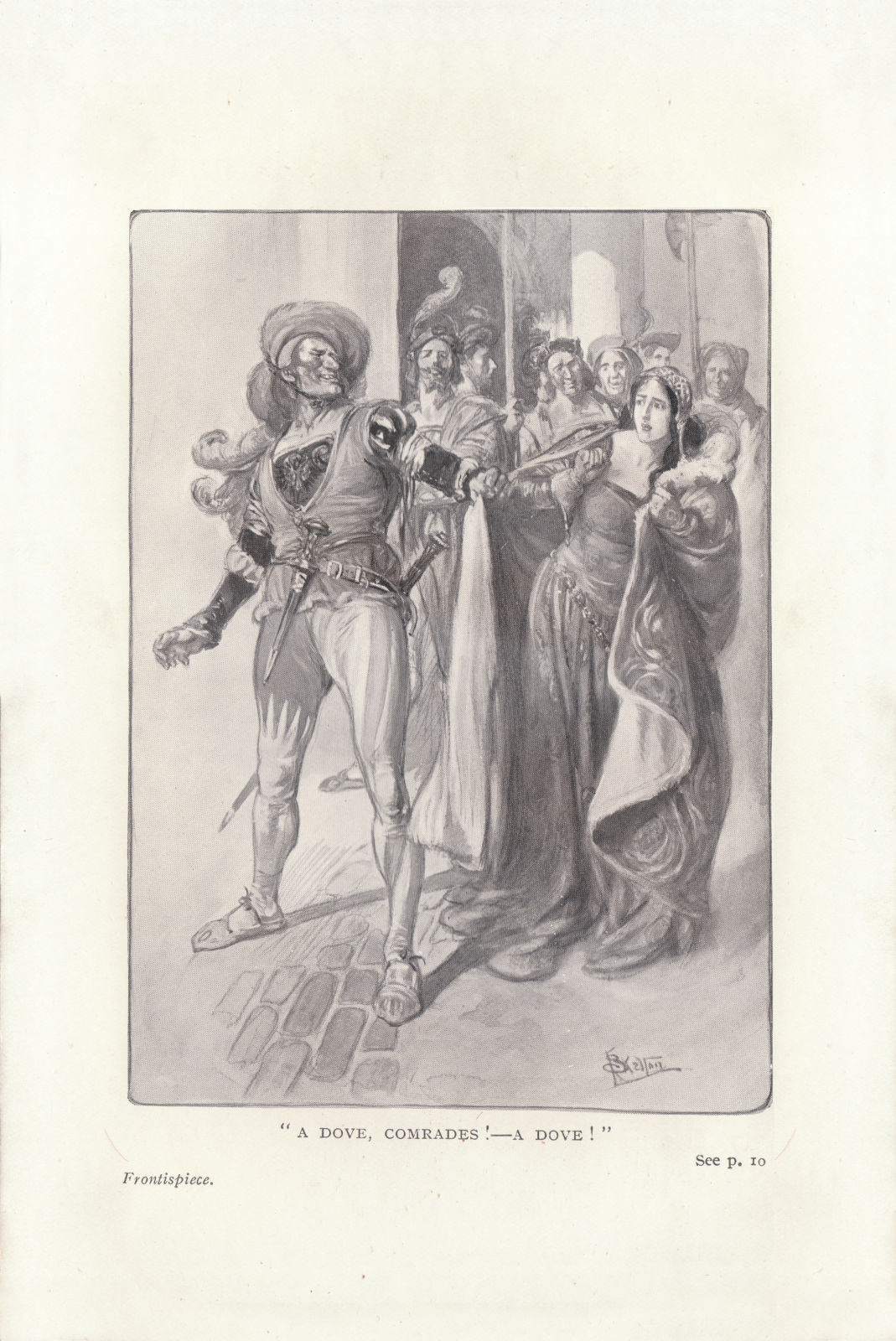 A dove, compadres!— A dove! Adovefrontispiece