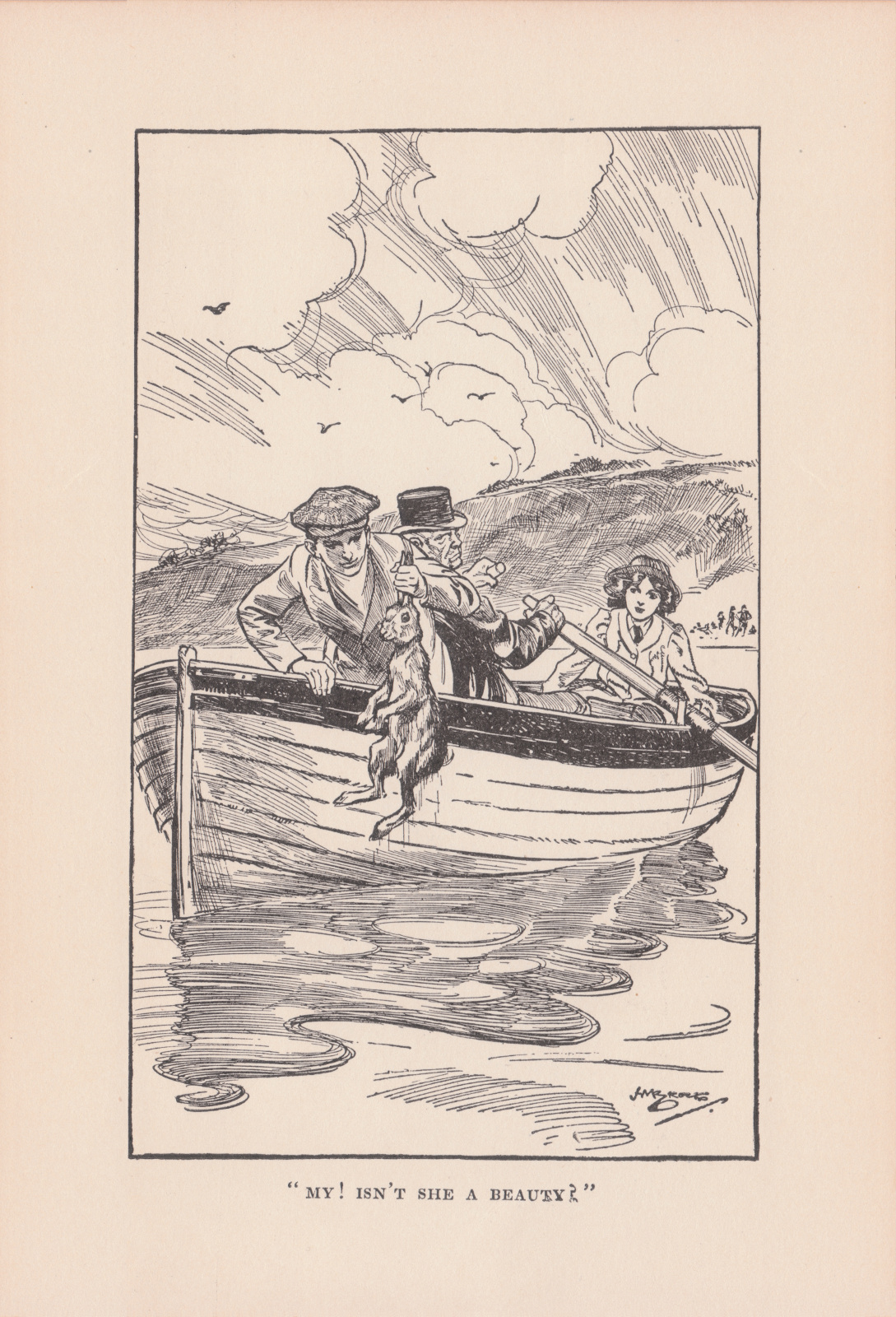 'My! Isn't she a beauty?'