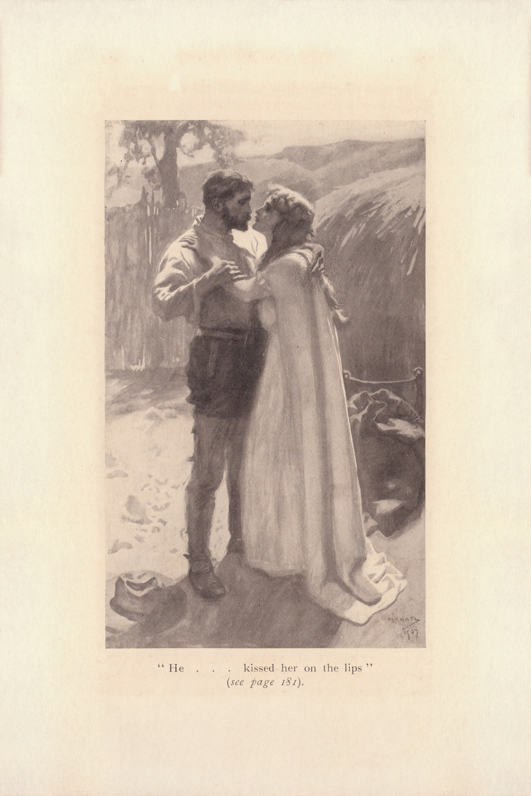 He kissed her on the lips Hekissed180