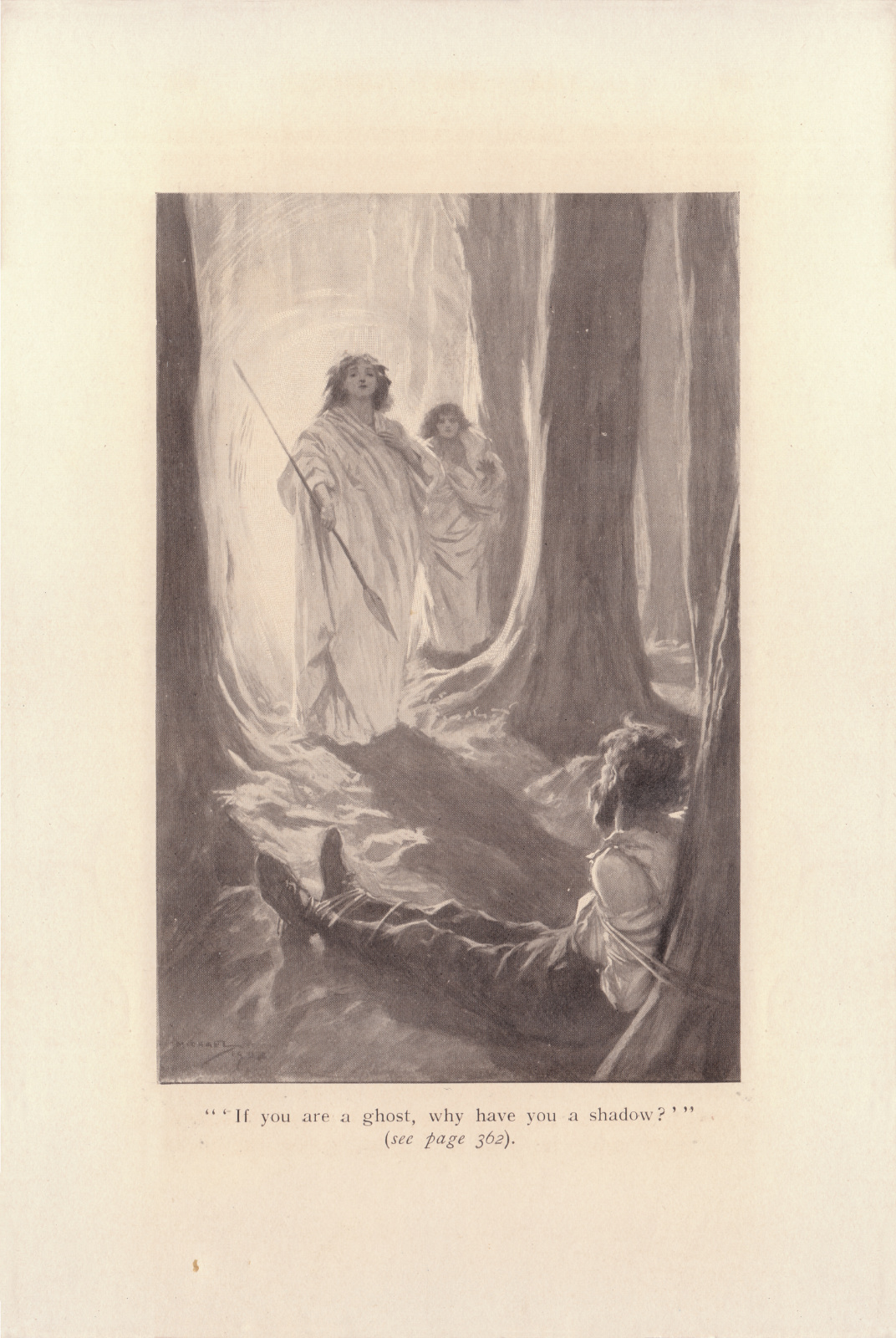 'If you are a ghost, why have you a shadow?' Ifyou362