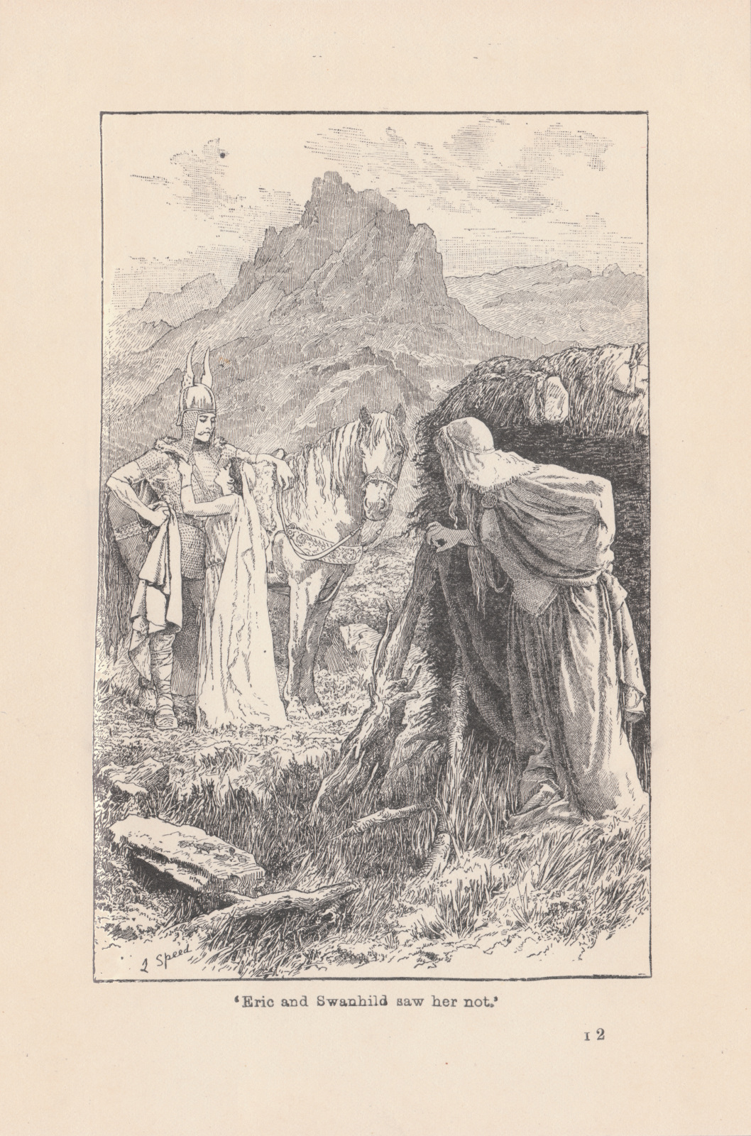 Eric and Swanhild saw her not