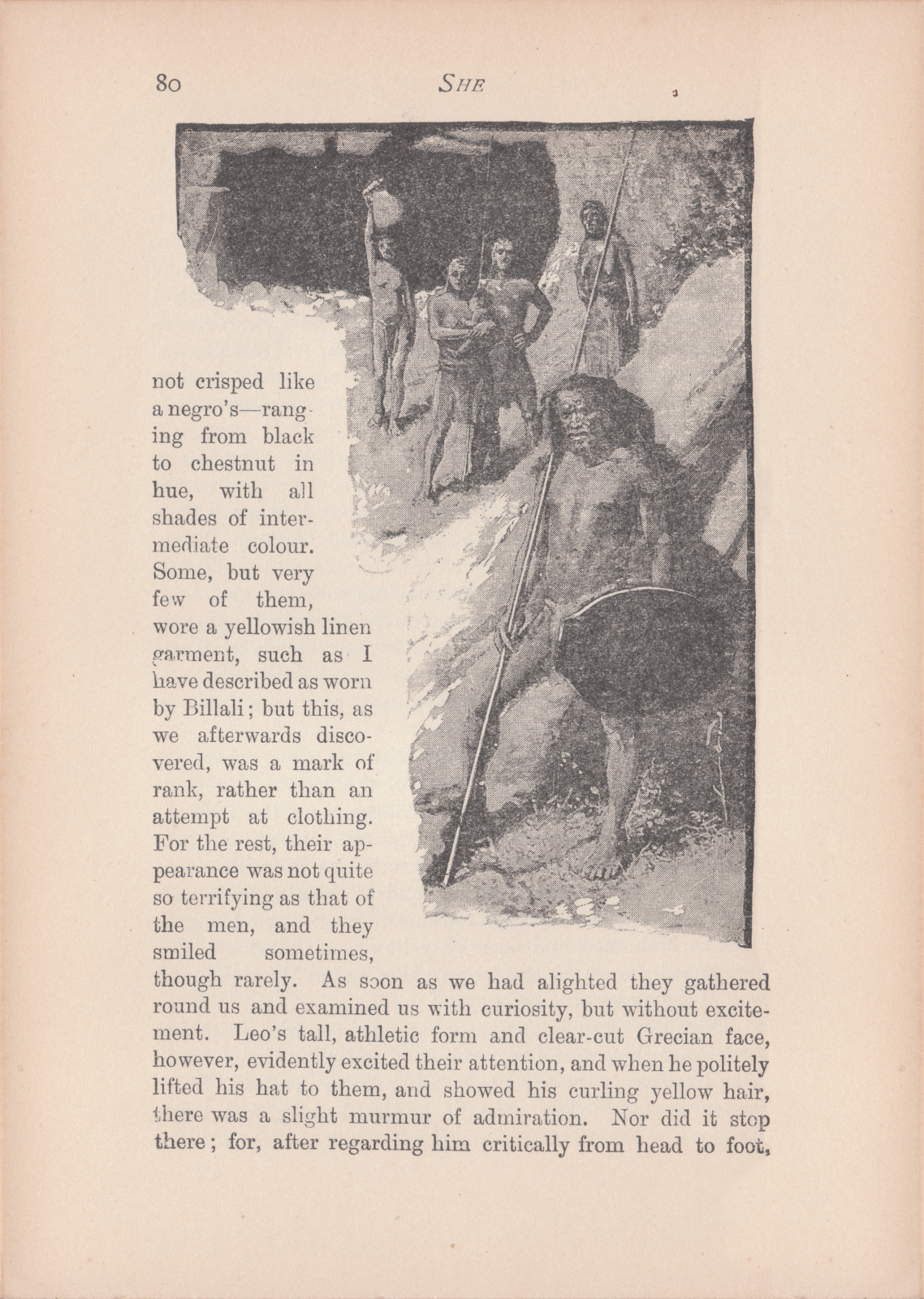 As soon as we had alighted they gathered round us and examined us with curiosity Assoon80