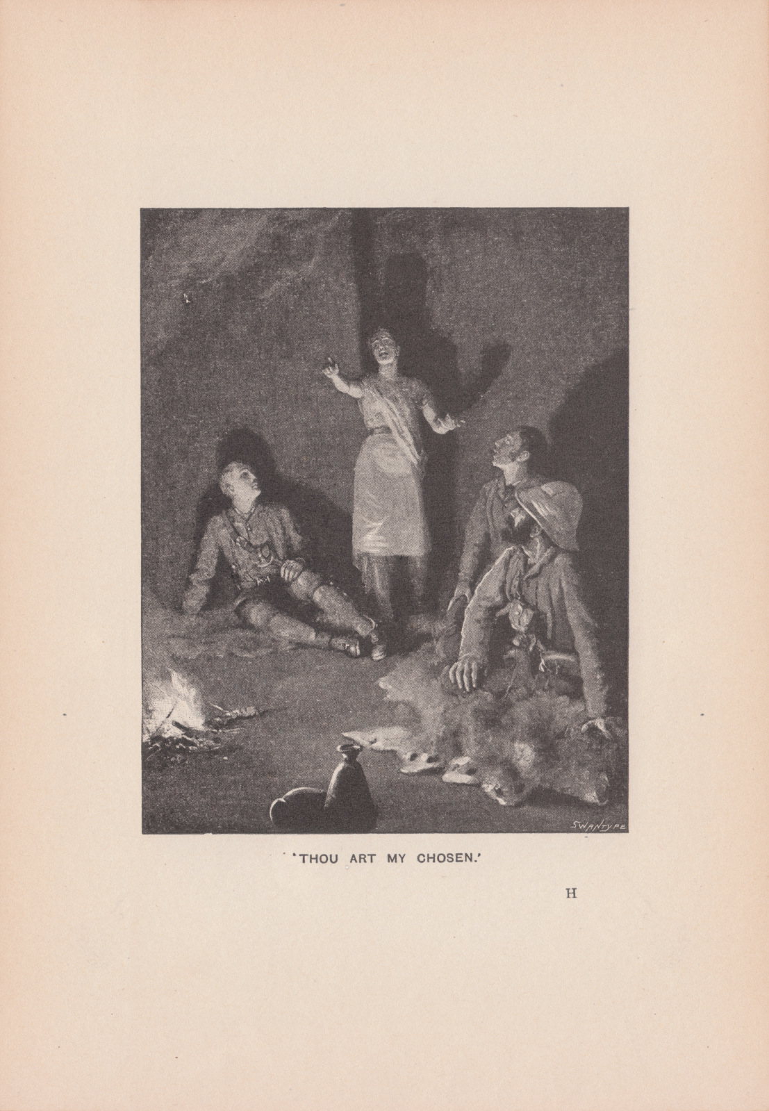 'Thou art my chosen.'