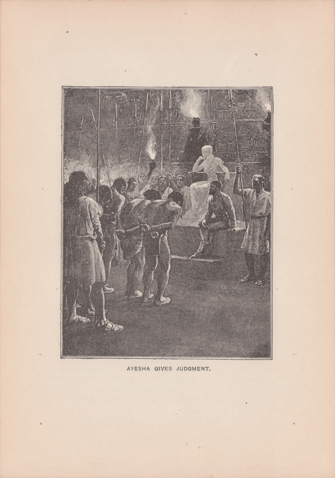 Ayesha gives judgment.