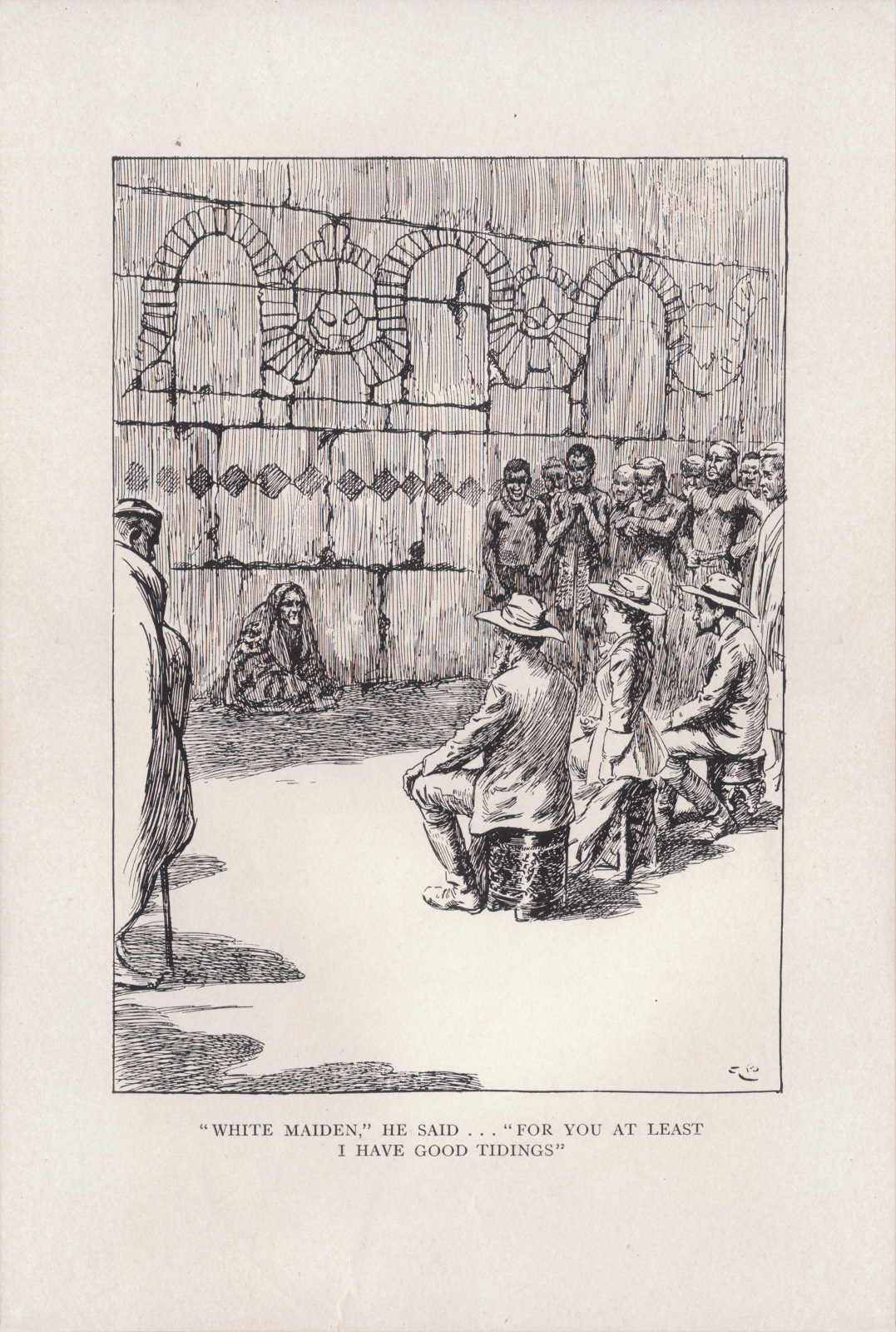 'White maiden,' he said... 'For you at least I have good tidings' Whitemaidenspirit110