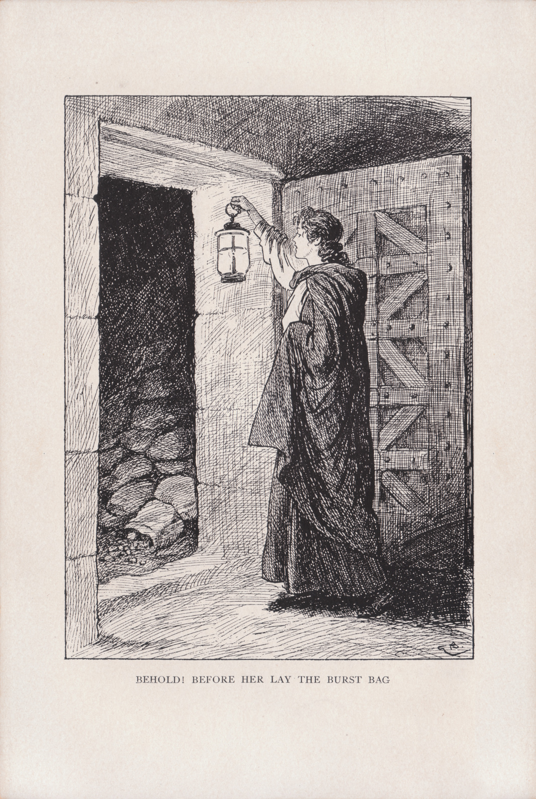 Behold! Before her lay the burst bag. Beholdbeforespirit293