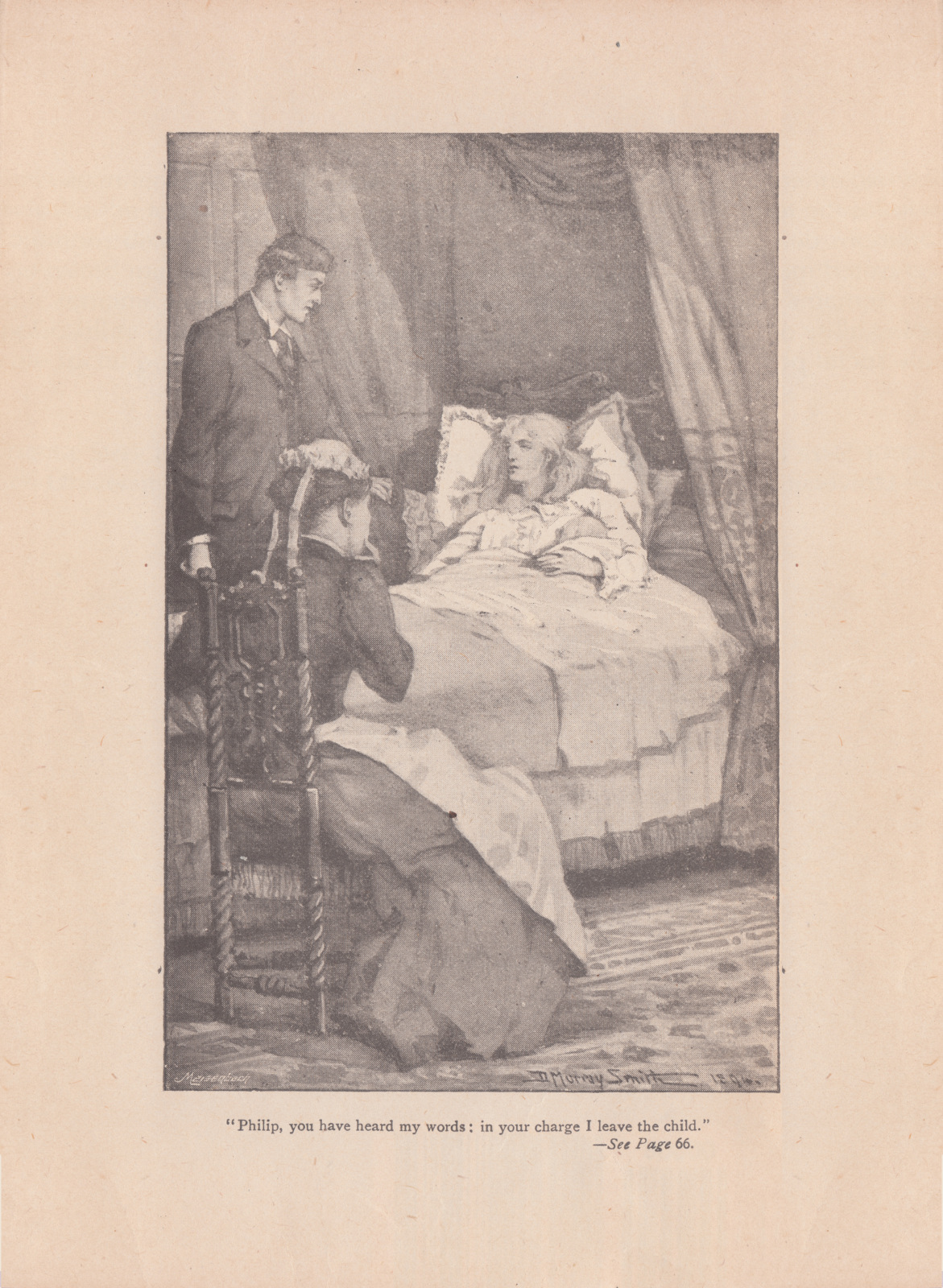 'Philip, you have heard my words; in your charge I leave the child.' Philipyoufrontispiece