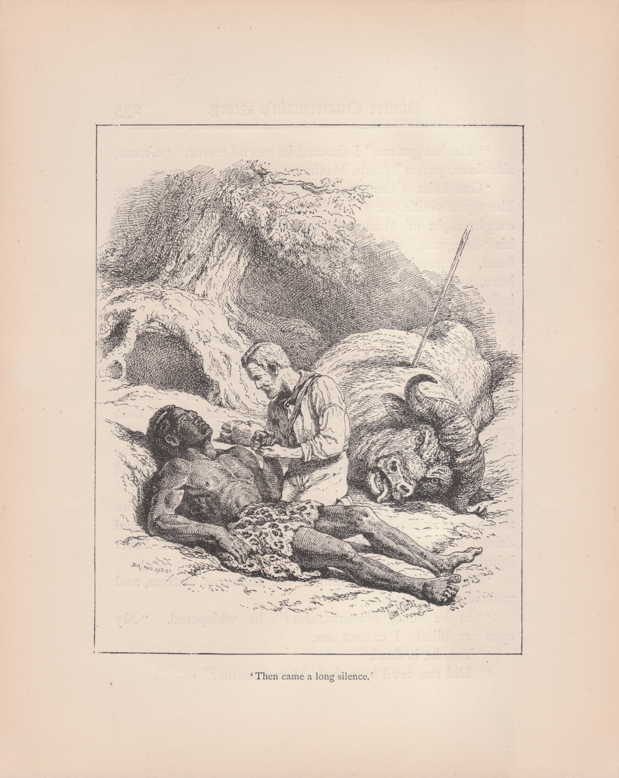 'Then came a long silence.'