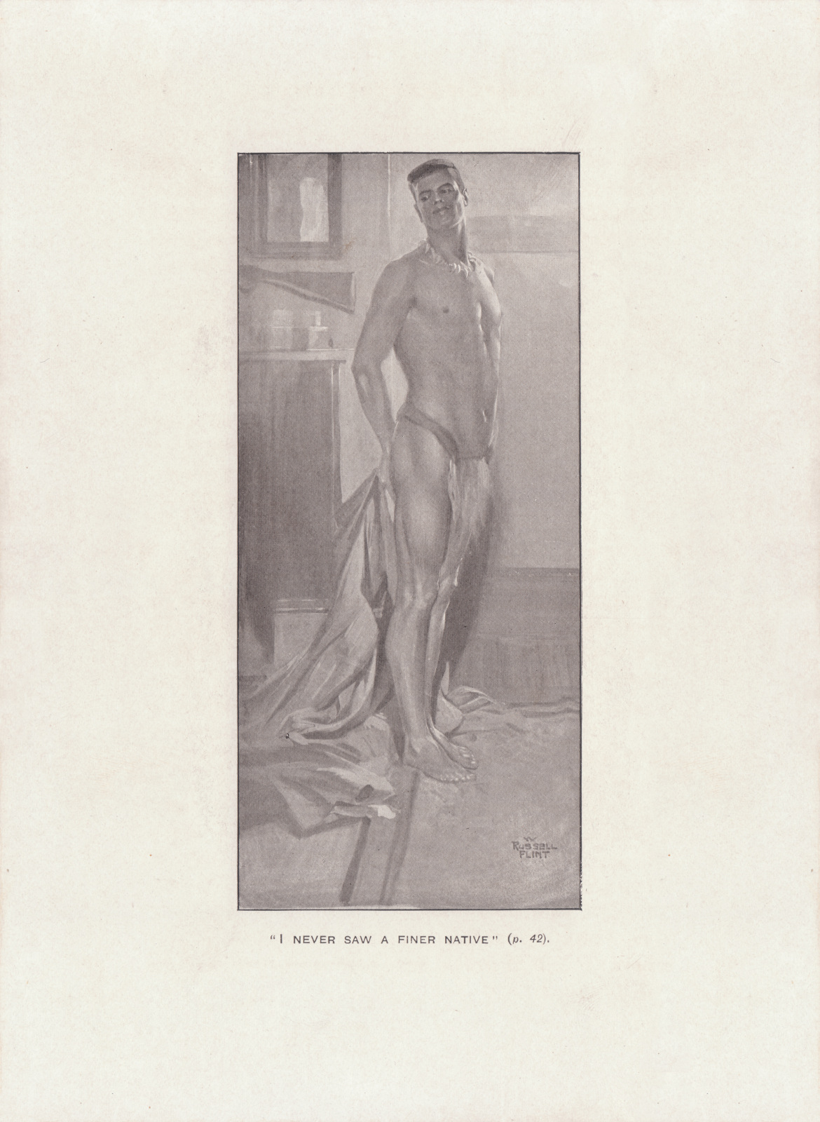 I never saw a finer native