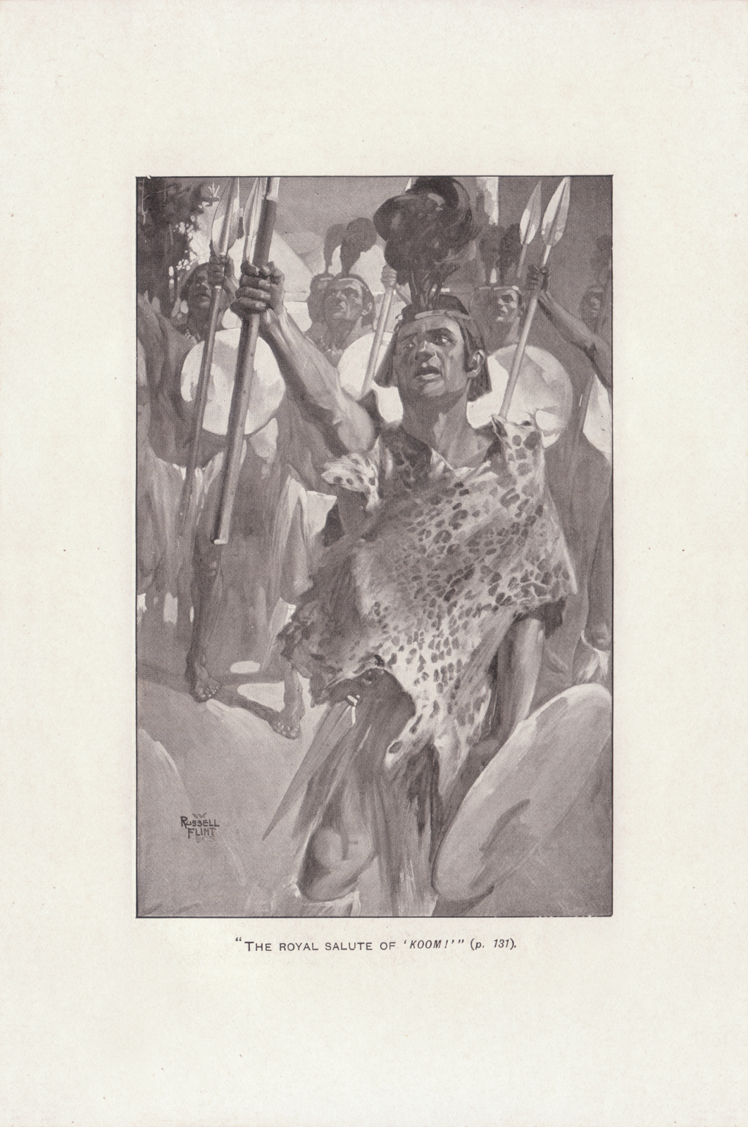 The royal salute of 'Koom!'