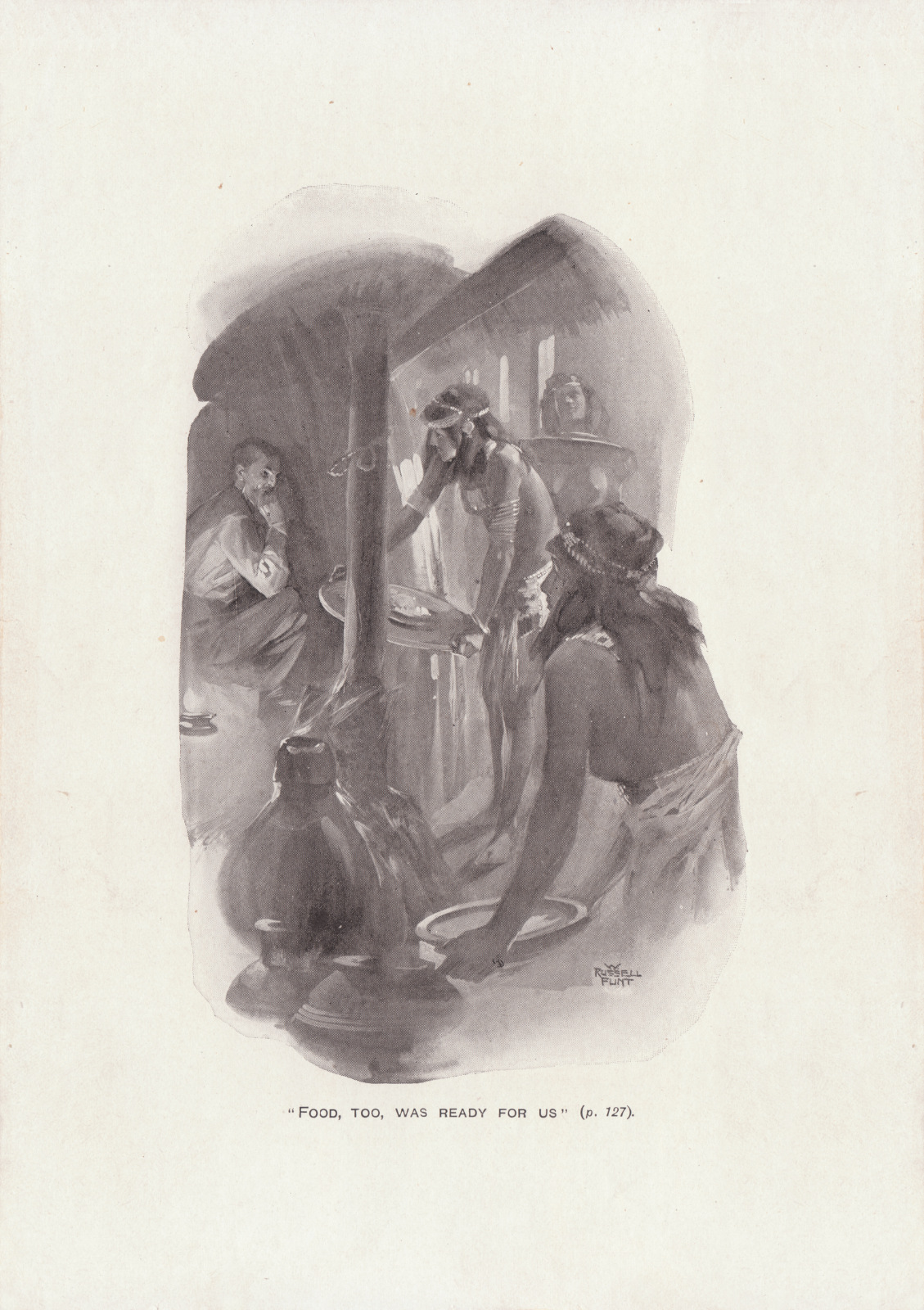 Food, too, was ready for us