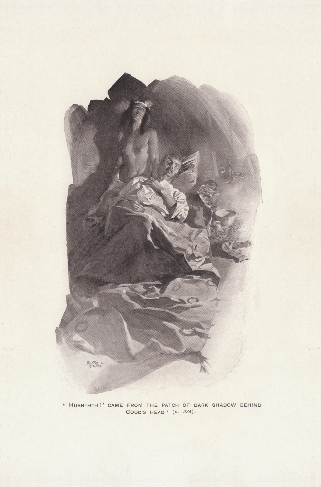 'Hush-h-h-h!' Came from the patch of dark shadow behind Good’s head.