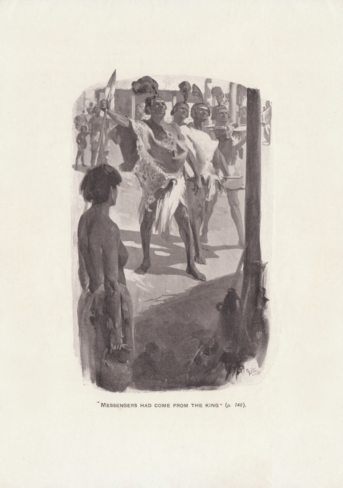 Messengers had come from the King