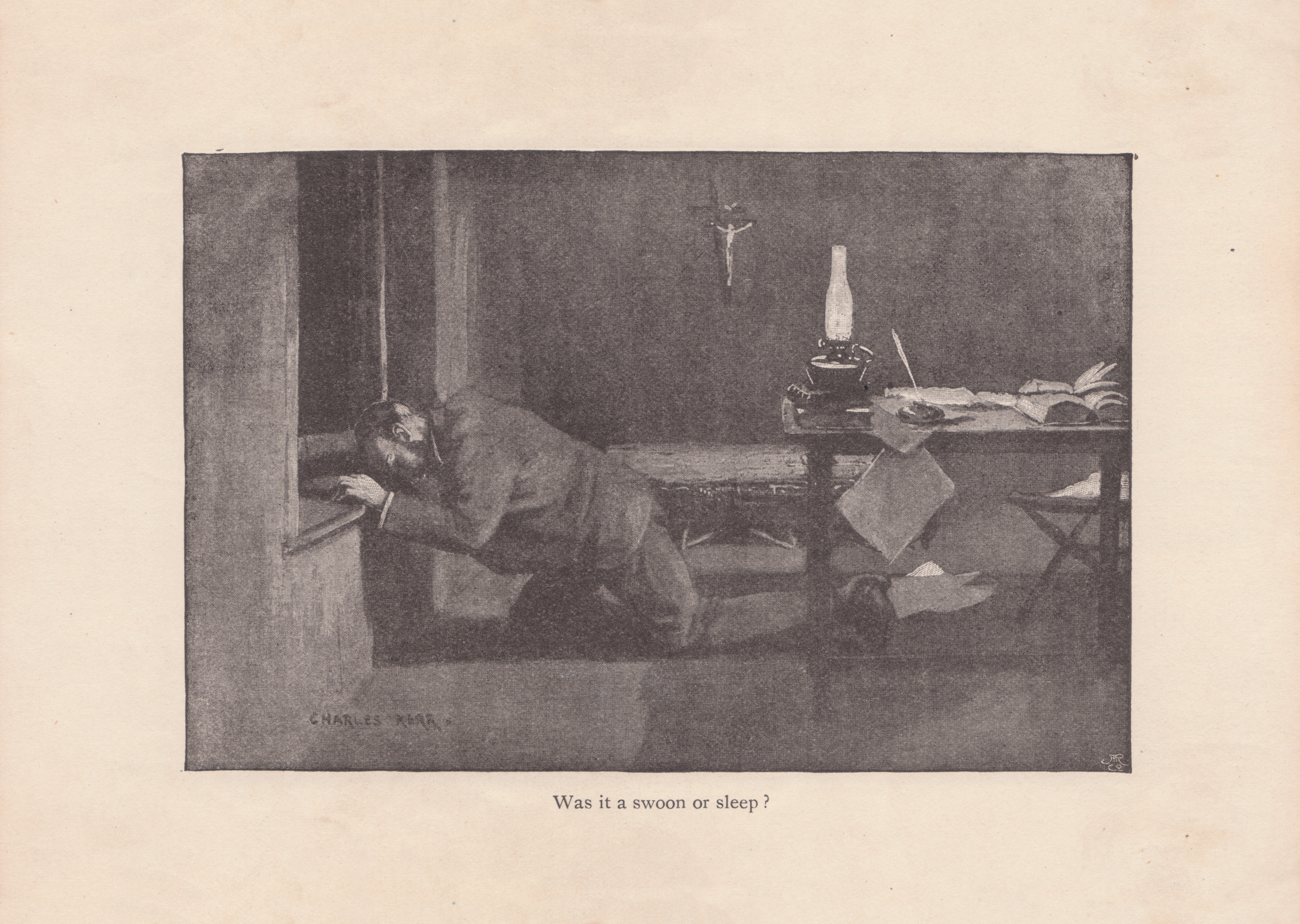 Was it a swoon, or sleep?