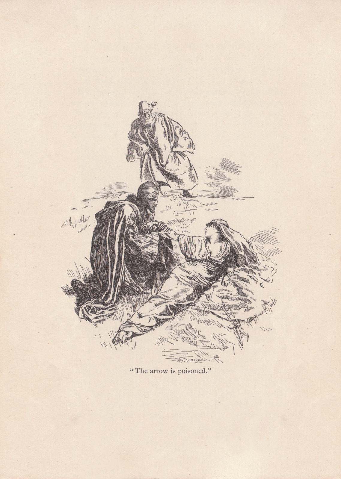 'The arrow is poisoned' Thearrow londonlongmans1900 136