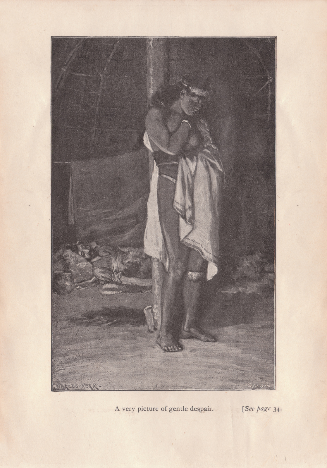 A very picture of gentle despair Averylondonlongmans1900frontispiece