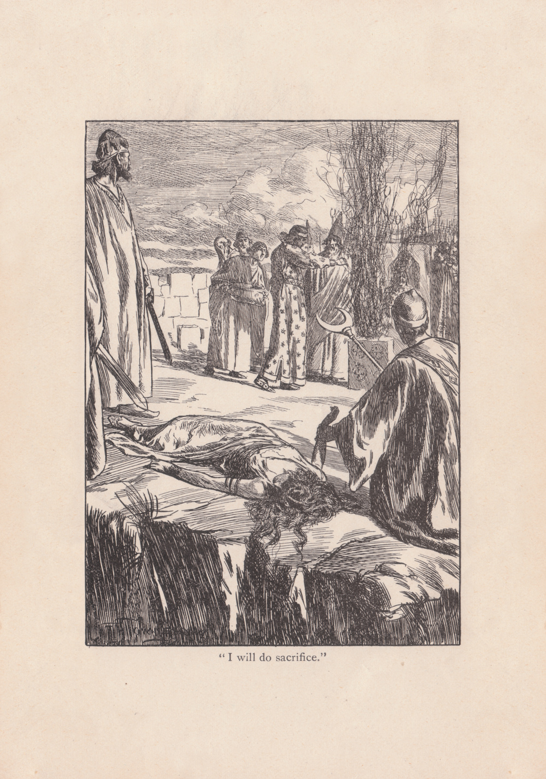 'I will do sacrifice' Iwilllondonlongmans1900196