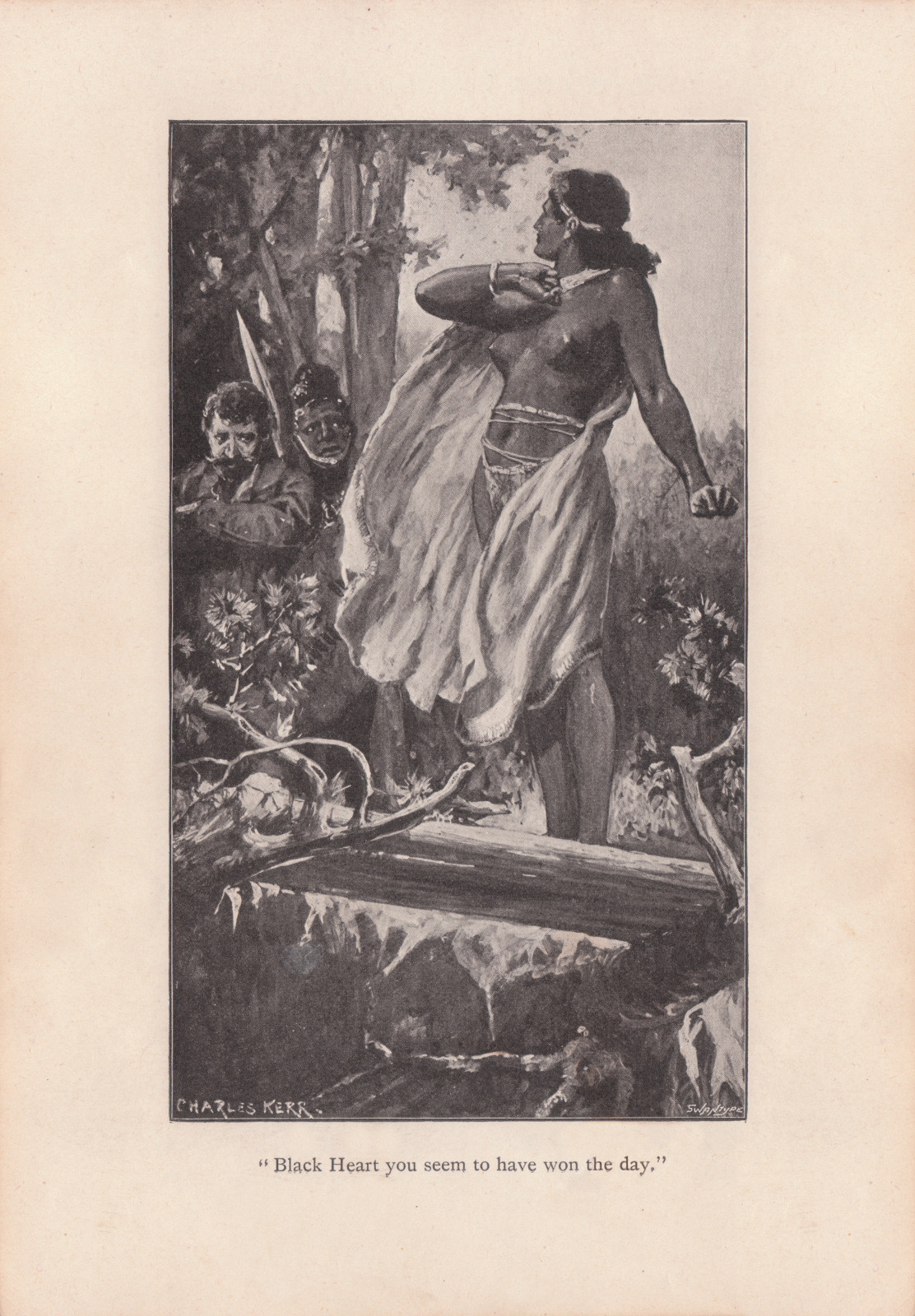 'Black Heart, you seem to have won the day' Blackheartlondonlongmans190051