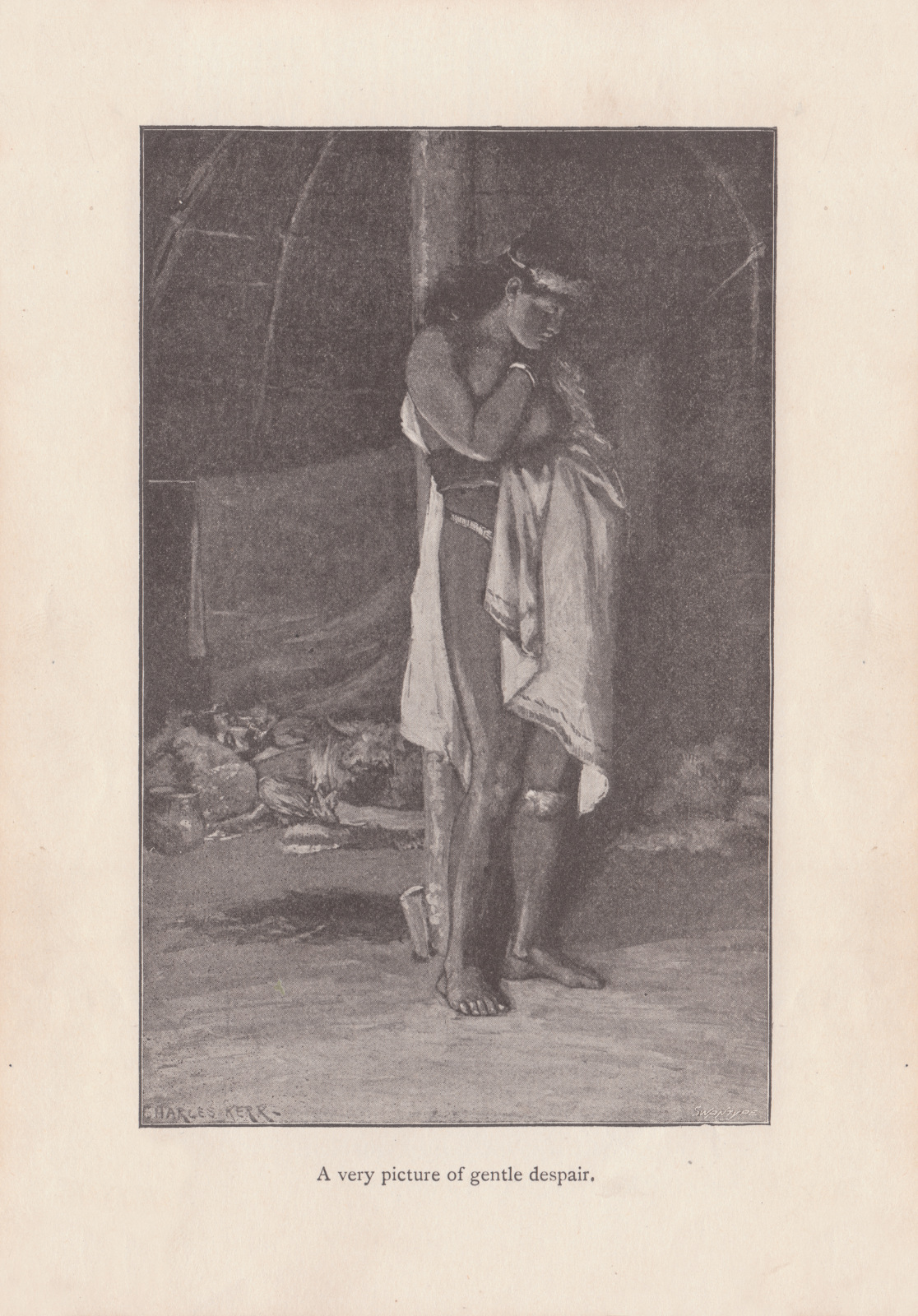 A very picture of gentle despair. Averylondonlongmans190034