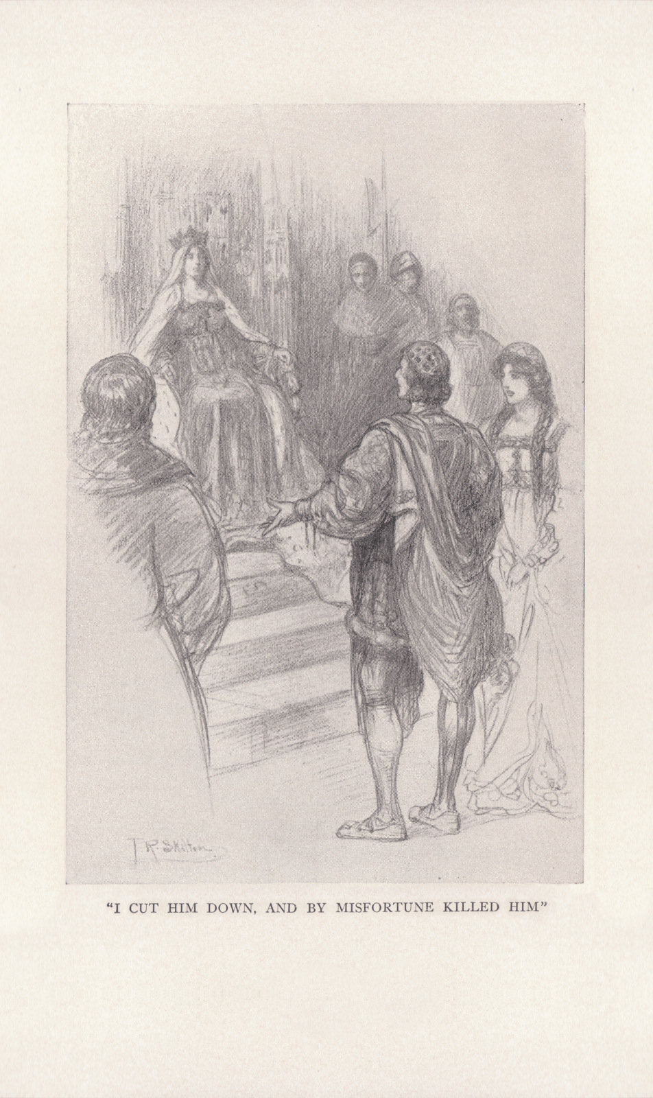 'I cut him down, and by misfortune killed him' Icutnylongmans267