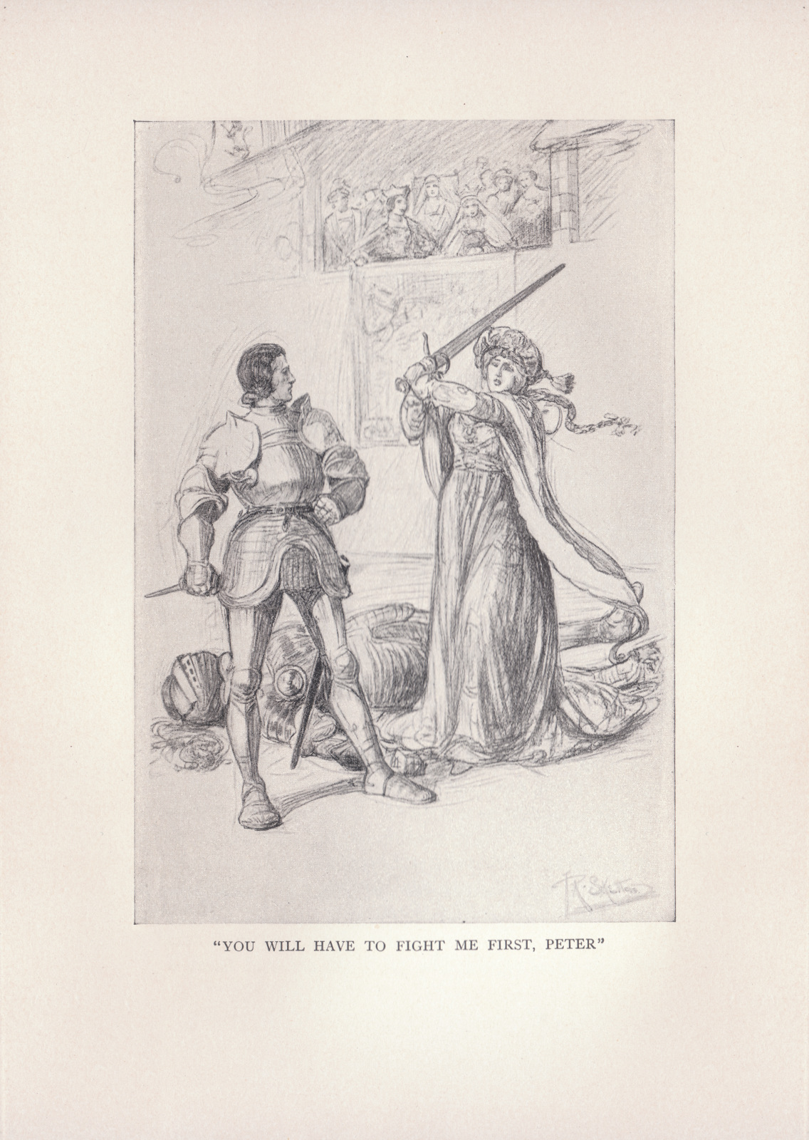 'You will have to fight me first, Peter'