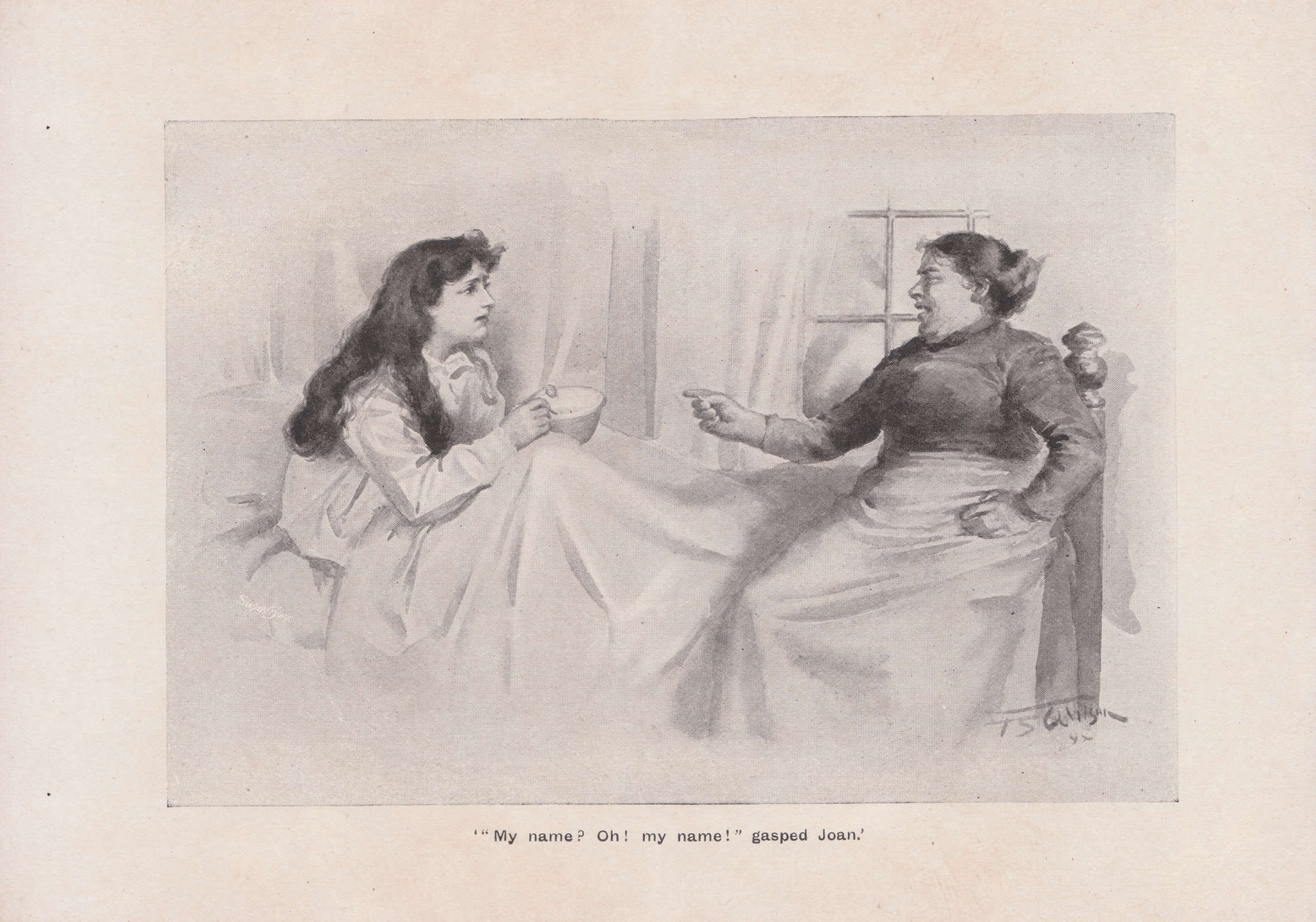 'My name? Oh! My name!' gasped Joan.