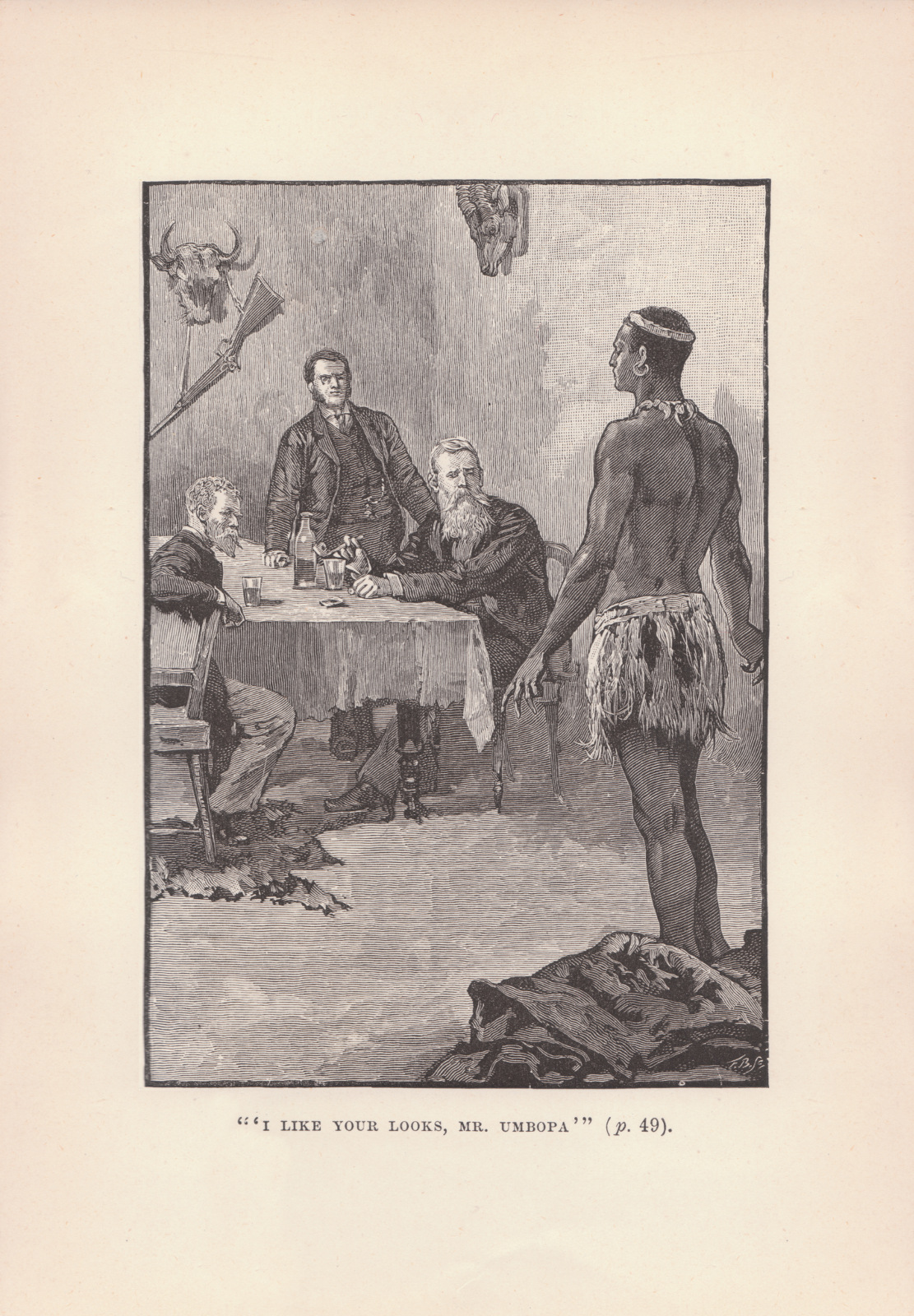 'I like your looks, Mr. Umbopa.' Ilikecassell188848