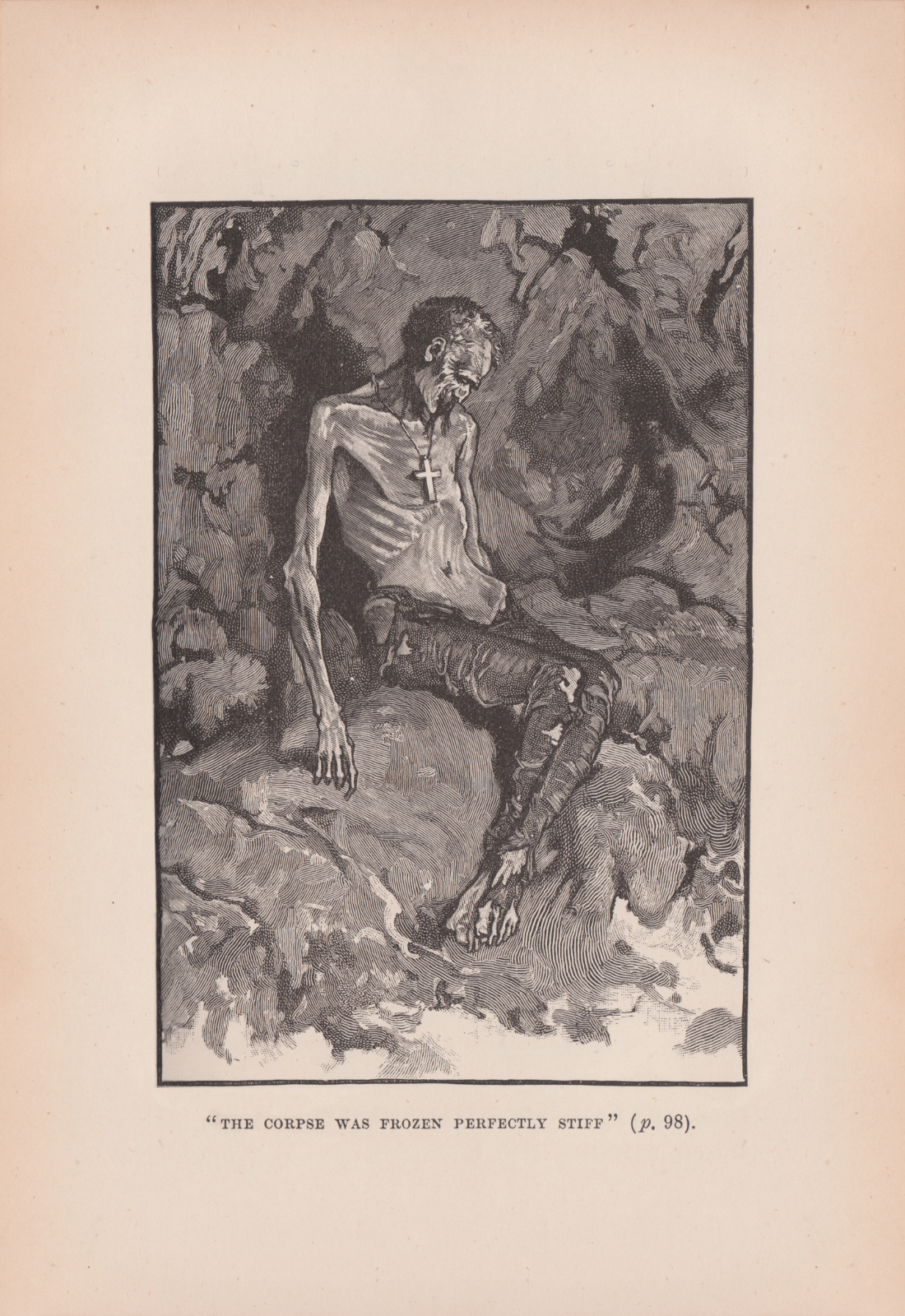 The corpse was frozen perfectly stiff Thecorpsecassell188889