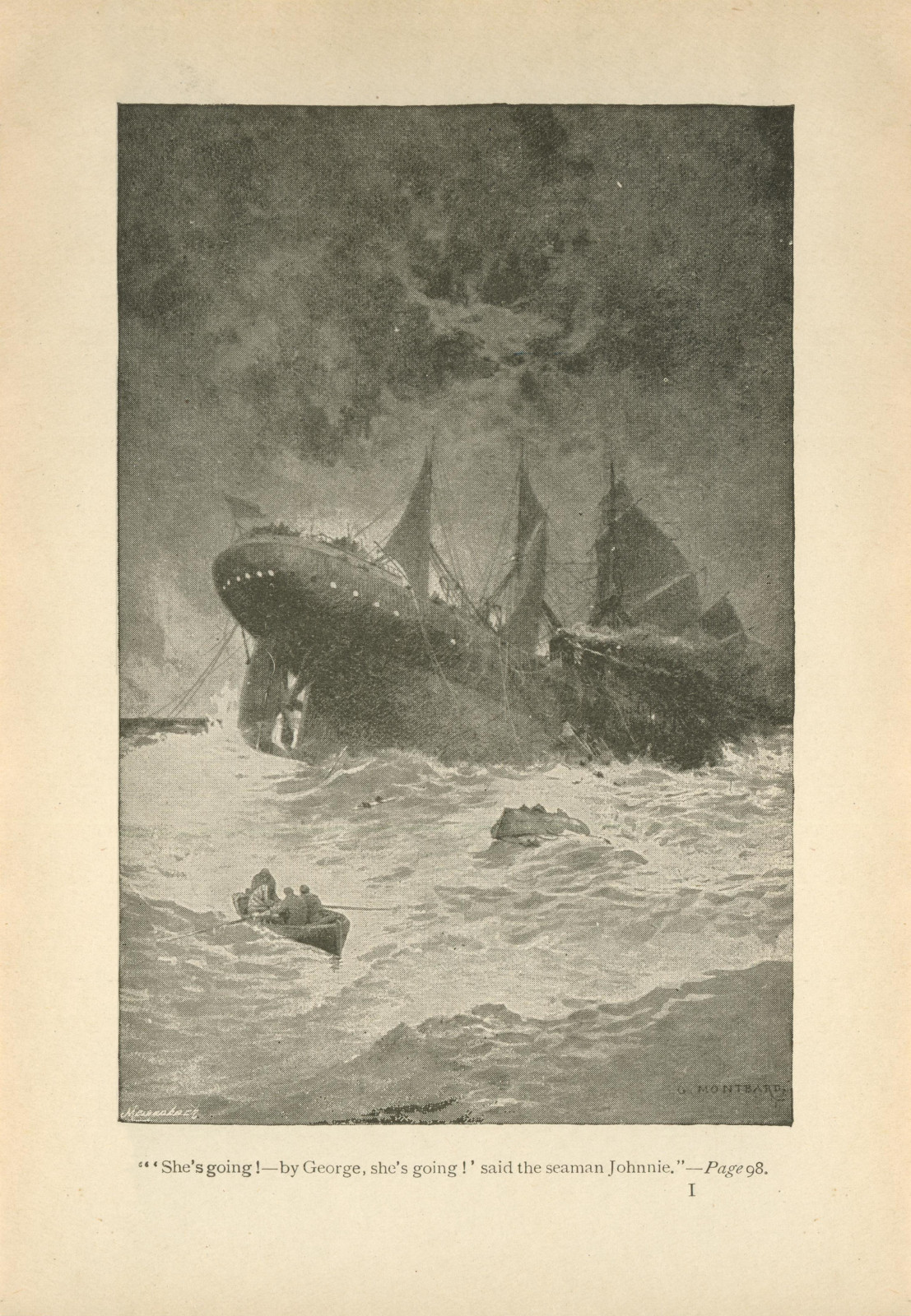 'She's going!—by George, she's going' said the seaman Johnnie Shesgoing192198