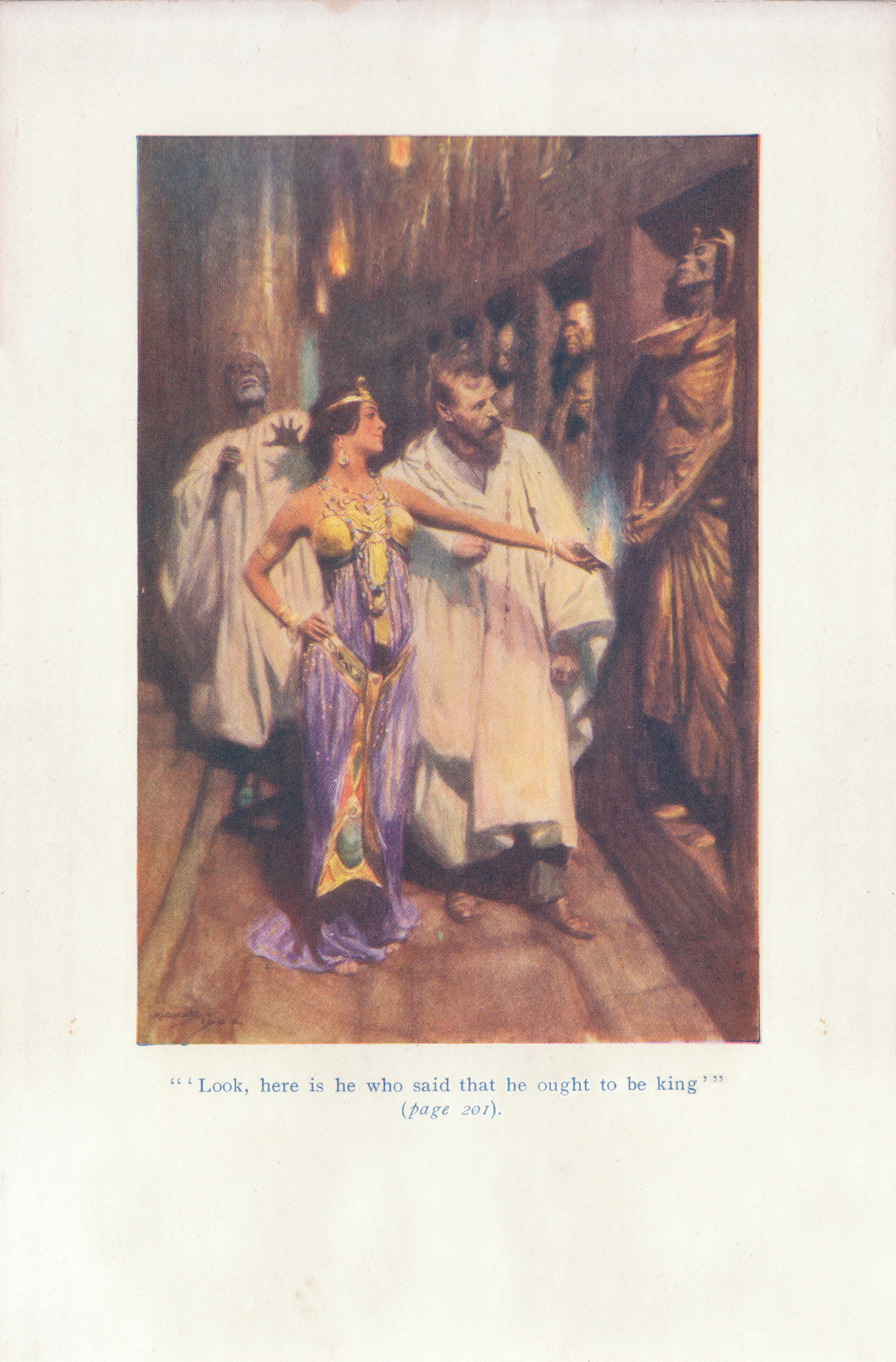 'Look, here is he who said that he ought to be king' Lookherefrontispiece