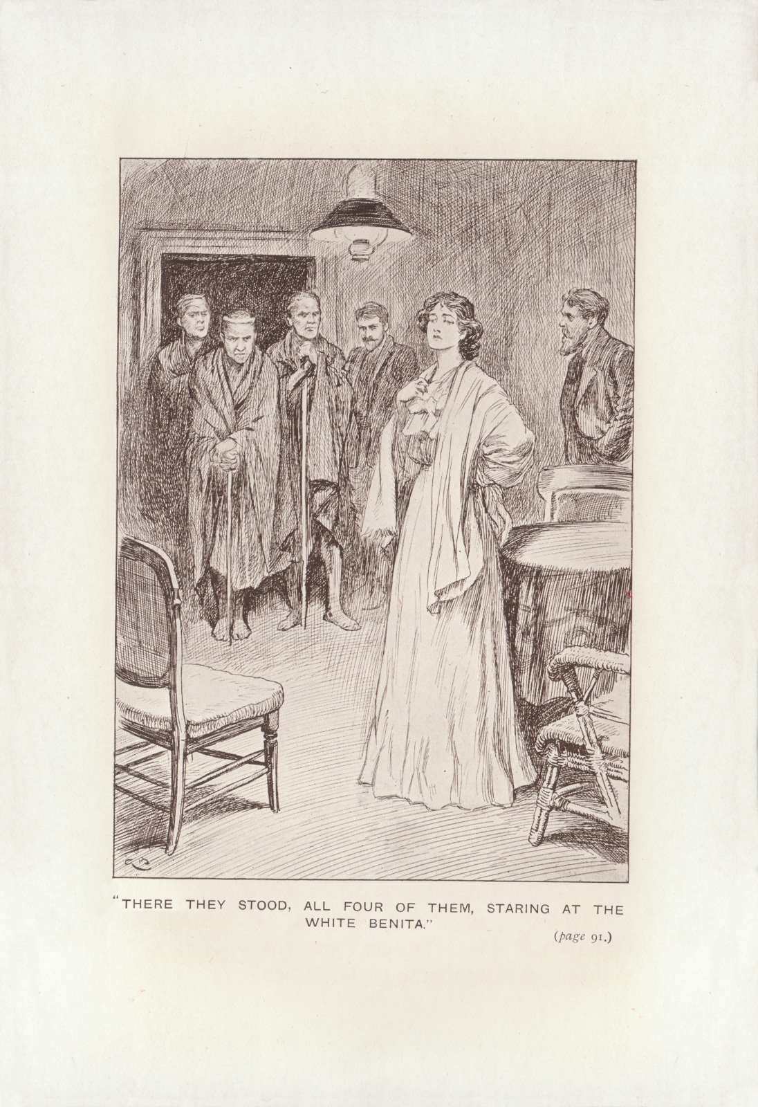 There they stood. All four of them, staring at the white Benita. Therethey92