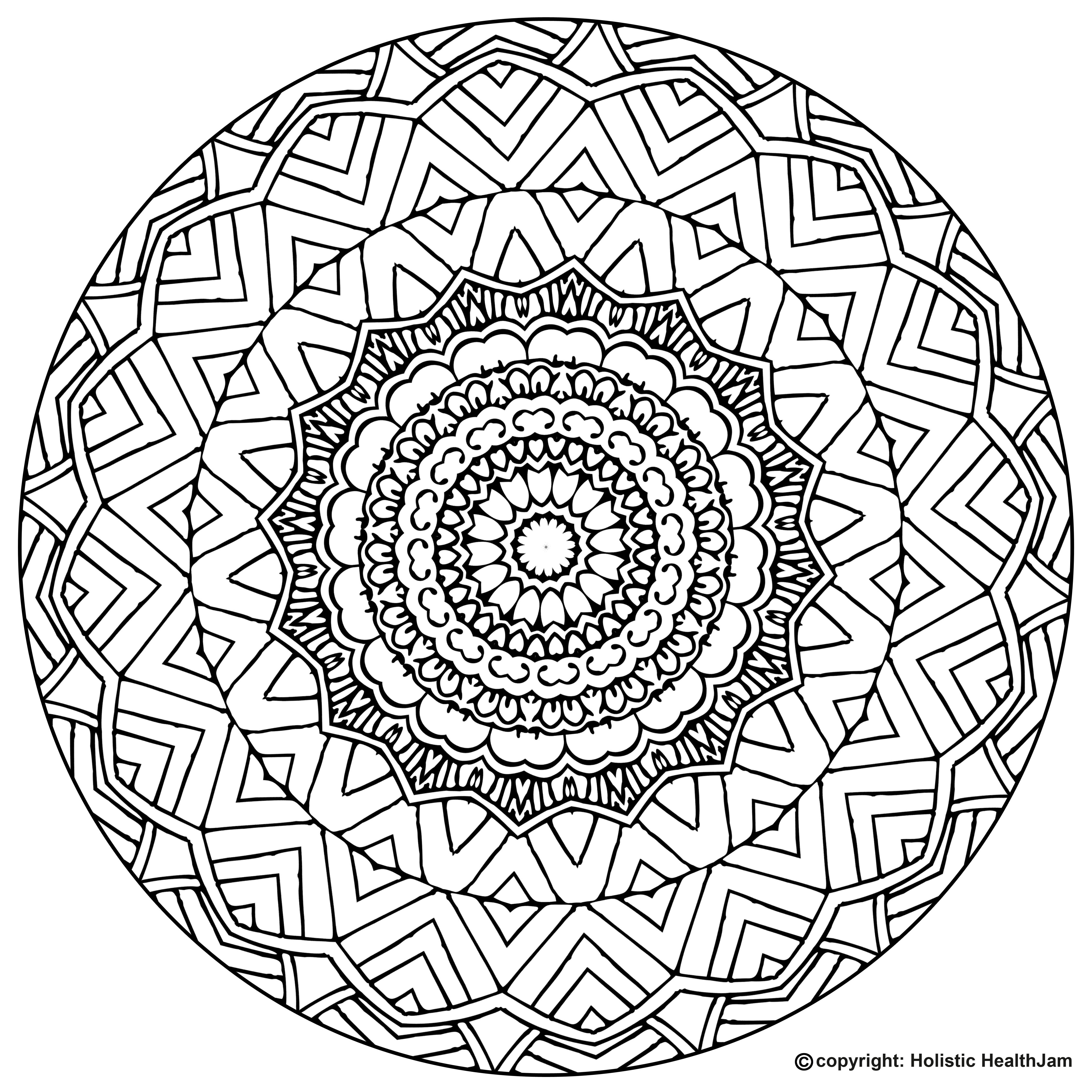 Mandala Coloring Pages For Adults Online