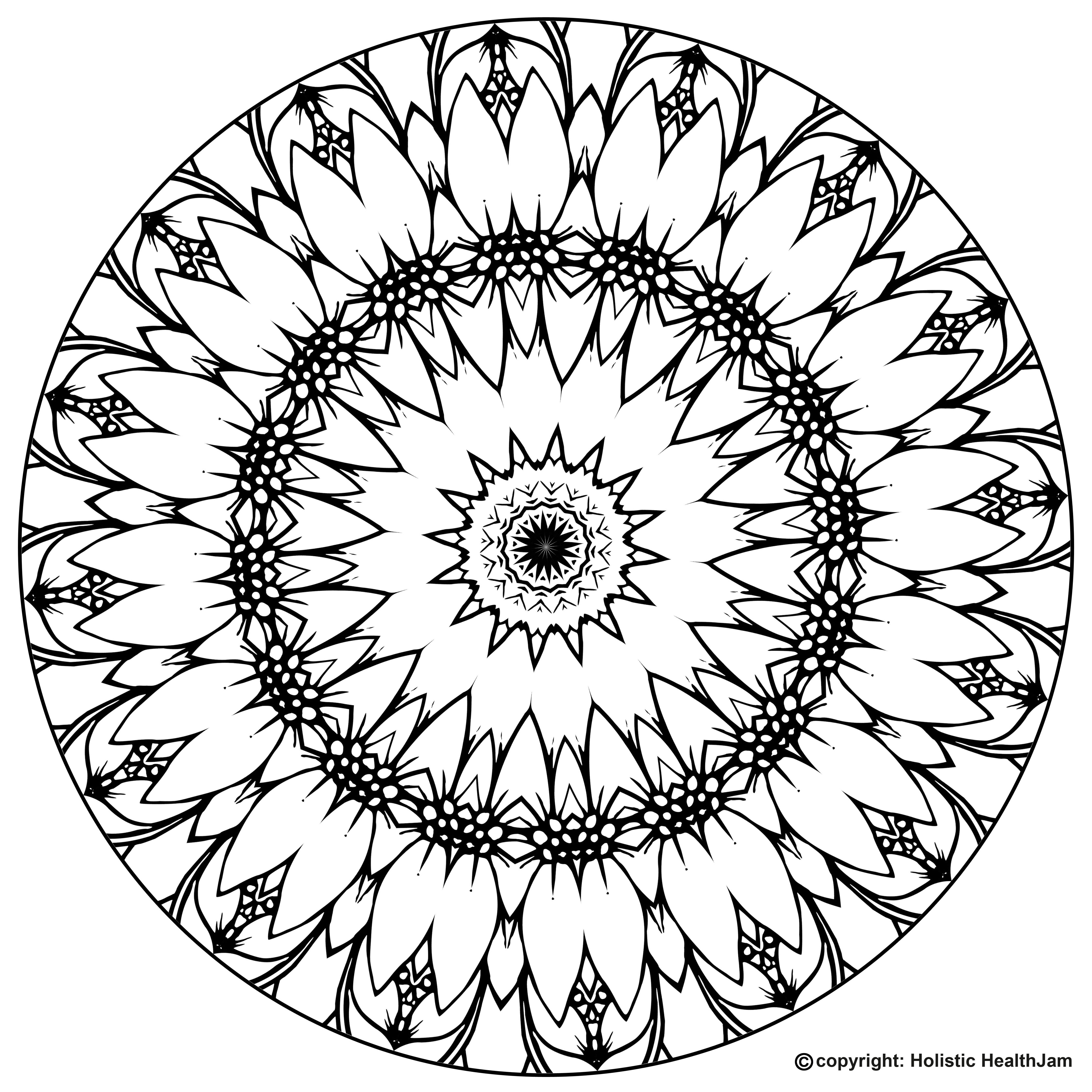 Download Free Printable Mandala Coloring Book Pages for Adults and Kids