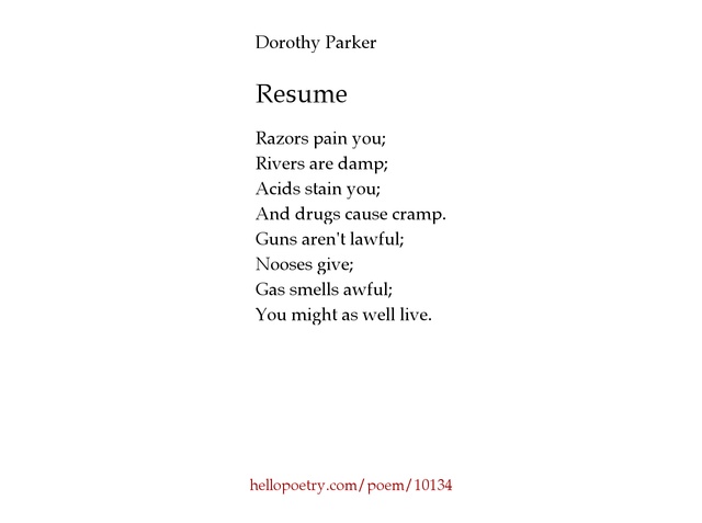 the waltz dorothy parker essays Order your dorothy parker poetry essay paper at affordable prices with livepaperhelpcom dorothy parker was witty, when read aloud it sounds like a waltz. the waltz dorothy parker essays Order your dorothy parker poetry essay paper at affordable prices with livepaperhelpcom dorothy parker was witty, when read aloud it sounds like a waltz.