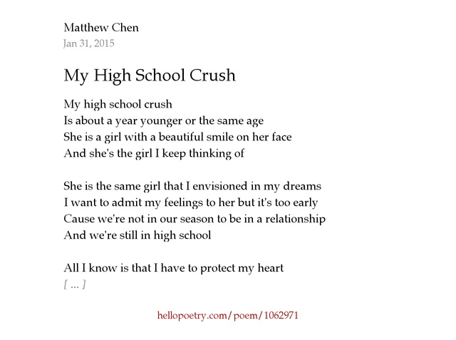 my high school crush essay My high school crush actually married his high school girlfriend my mom always told me that would never happen wtf it actually happened. my high school crush essay My high school crush actually married his high school girlfriend my mom always told me that would never happen wtf it actually happened.