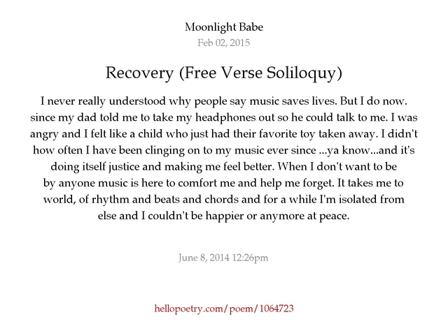 soliloquy poems poems