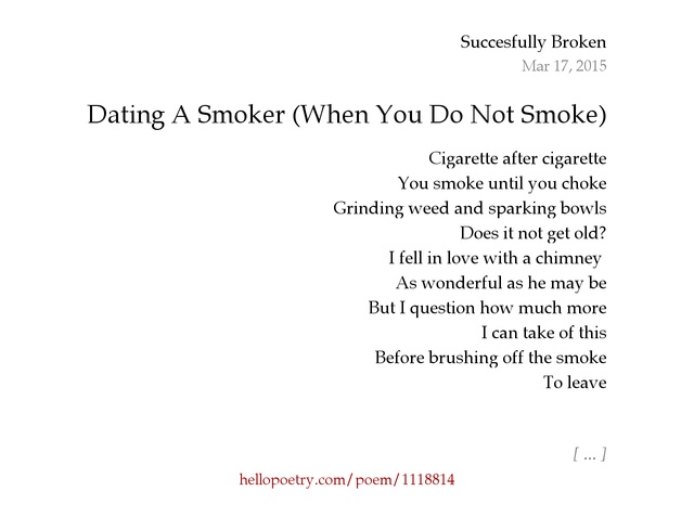 Smoker You Smoke Dont When Dating A Smoker You Smoke Dont When Dating A