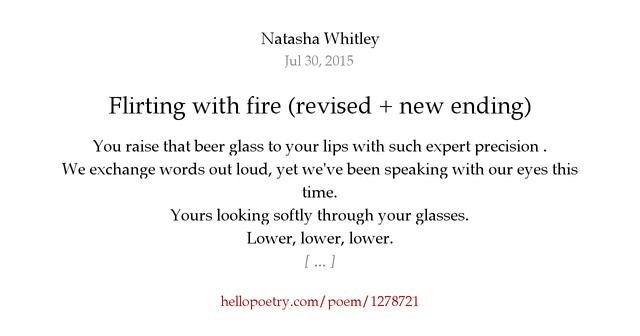 flirty poem I chose the name of the blog “flirty by thirty” because the concept of being “flirty” was more than just looking better buying flirty lingerie. flirty poem I chose the name of the blog “flirty by thirty” because the concept of being “flirty” was more than just looking better buying flirty lingerie.
