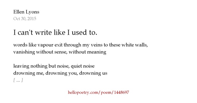 I can t write an essay